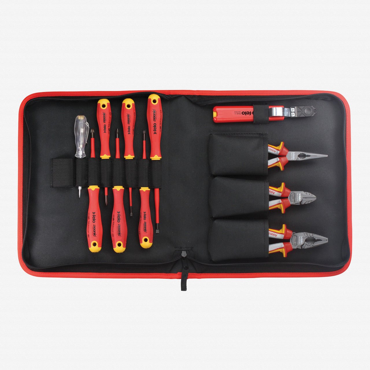 Felo 11 Piece Insulated Service Kit - F63857 - KC Tool