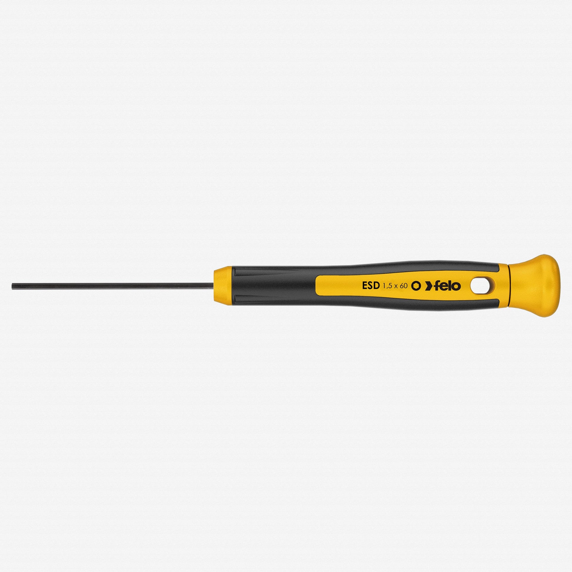 Felo 2 mm x 60 mm ESD Precision Hex Screwdriver - F64607 - KC Tool