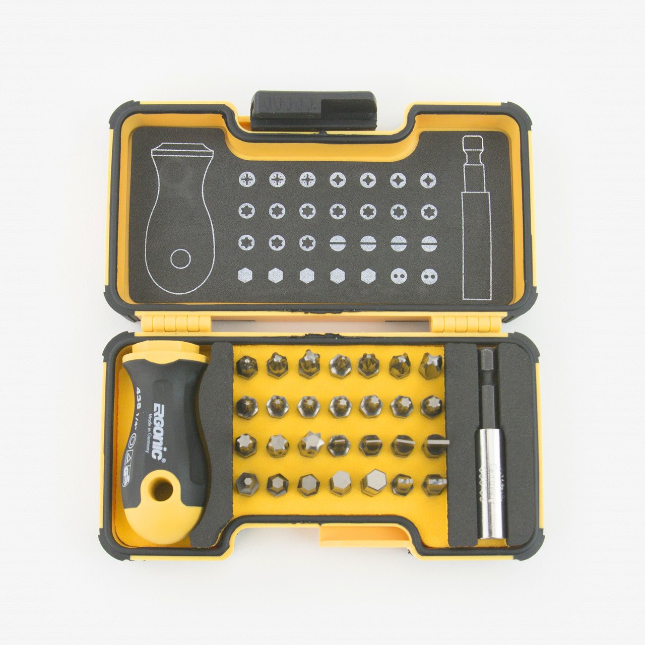Felo 30 Piece Insert Bit Set with Handle - F61563 - KC Tool