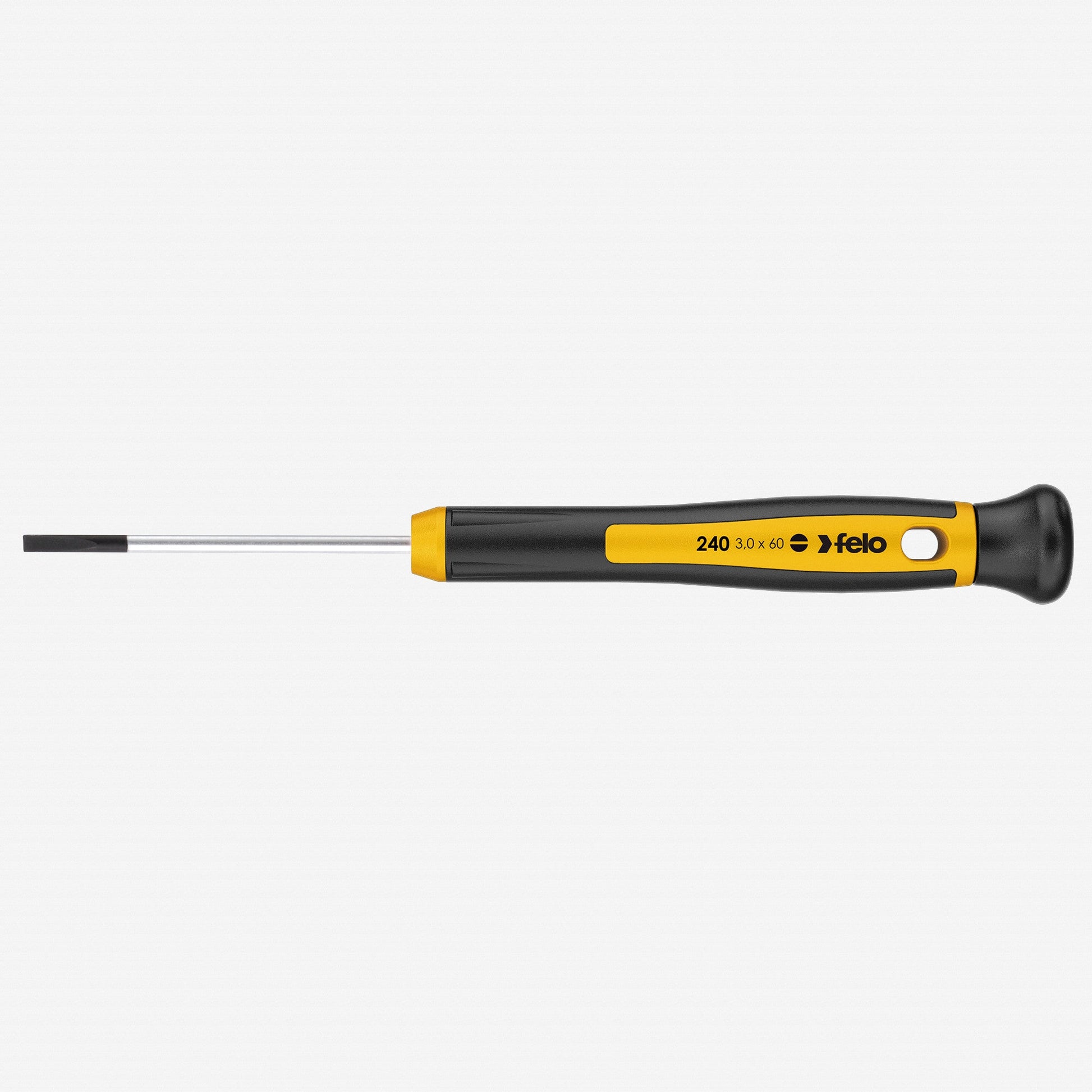 Felo 31744 2.5 x 150mm Precision Slotted Screwdriver - F31744 - KC Tool