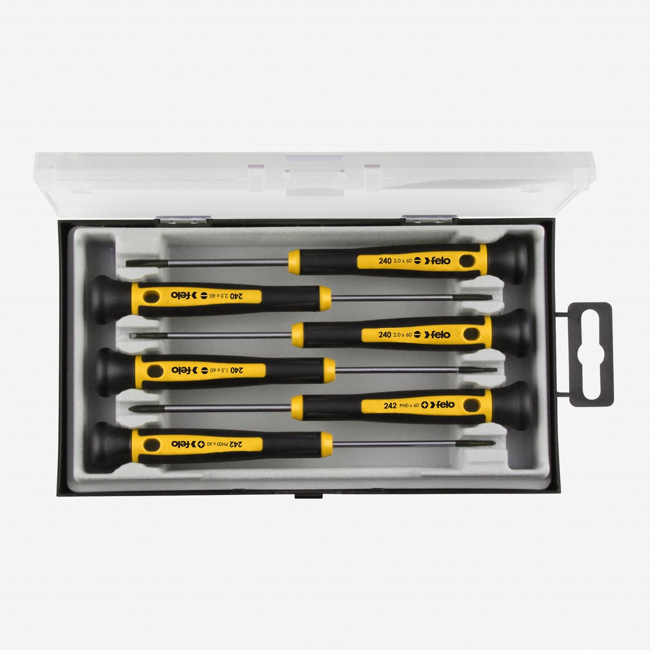 Felo 6 Piece Torx & Hex Precision Screwdriver Set - F31846 - KC Tool