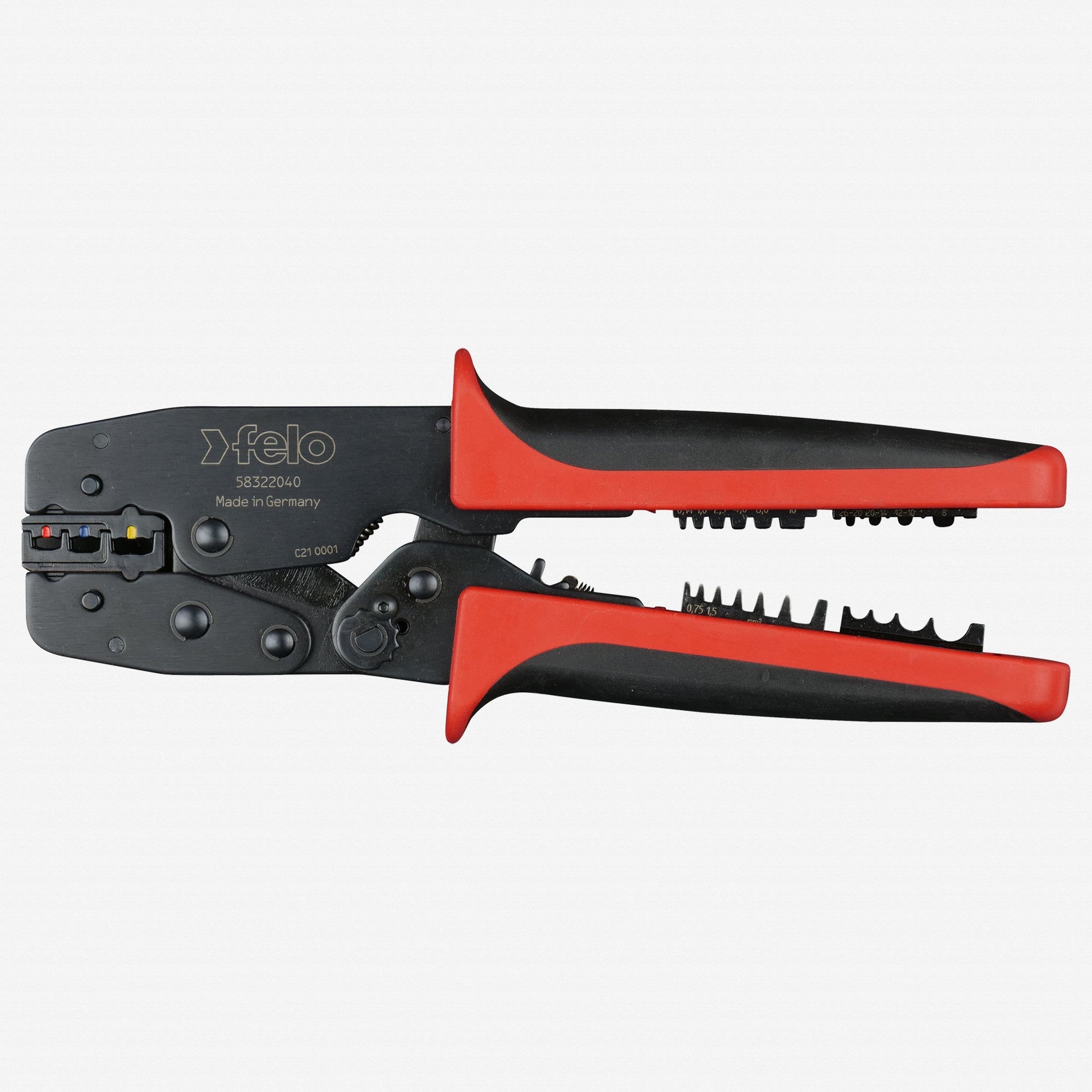 Felo CK 100-3Plus 3-in-1 Ratcheting Crimping Tool - F64811 - KC Tool
