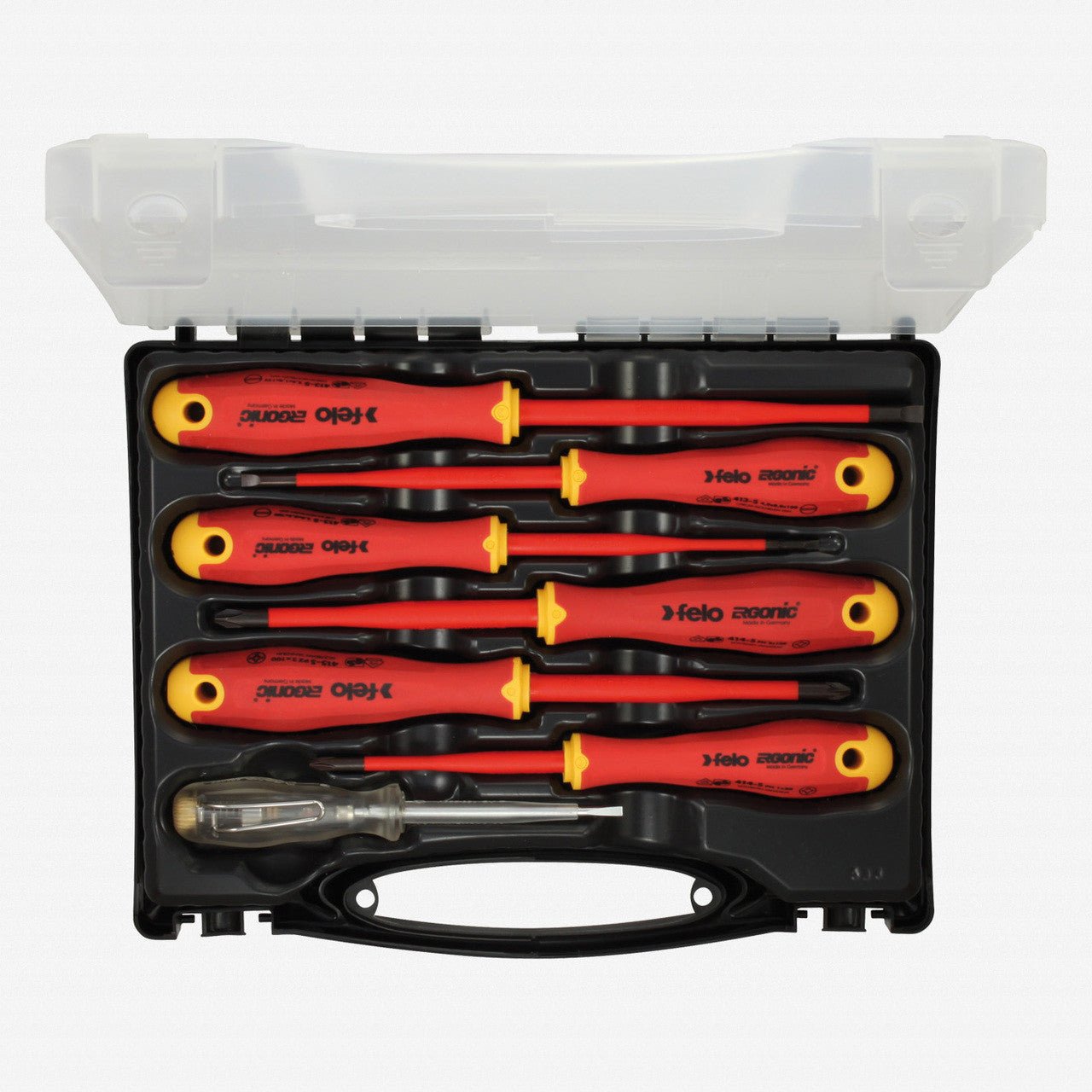Felo E-slim Insulated 7 Piece Screwdriver Set - F62745 - KC Tool