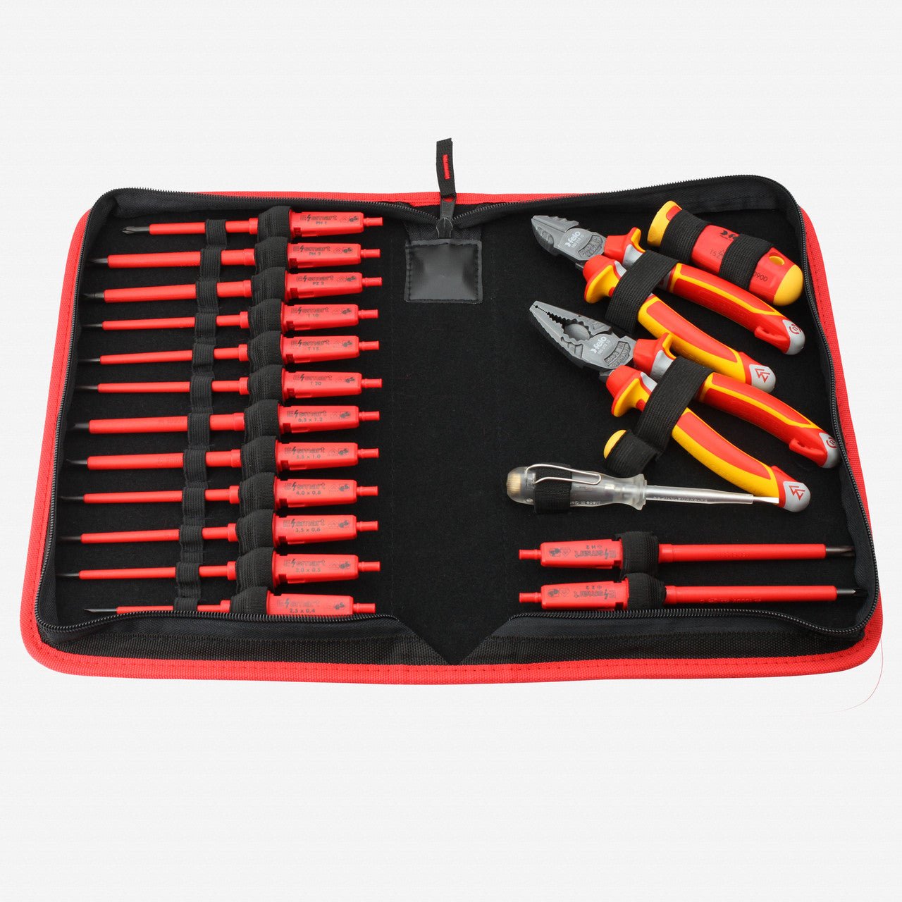 Felo E - smart VDE Insulated Set in Tool Bag, 19 Pieces - F60353 - KC Tool
