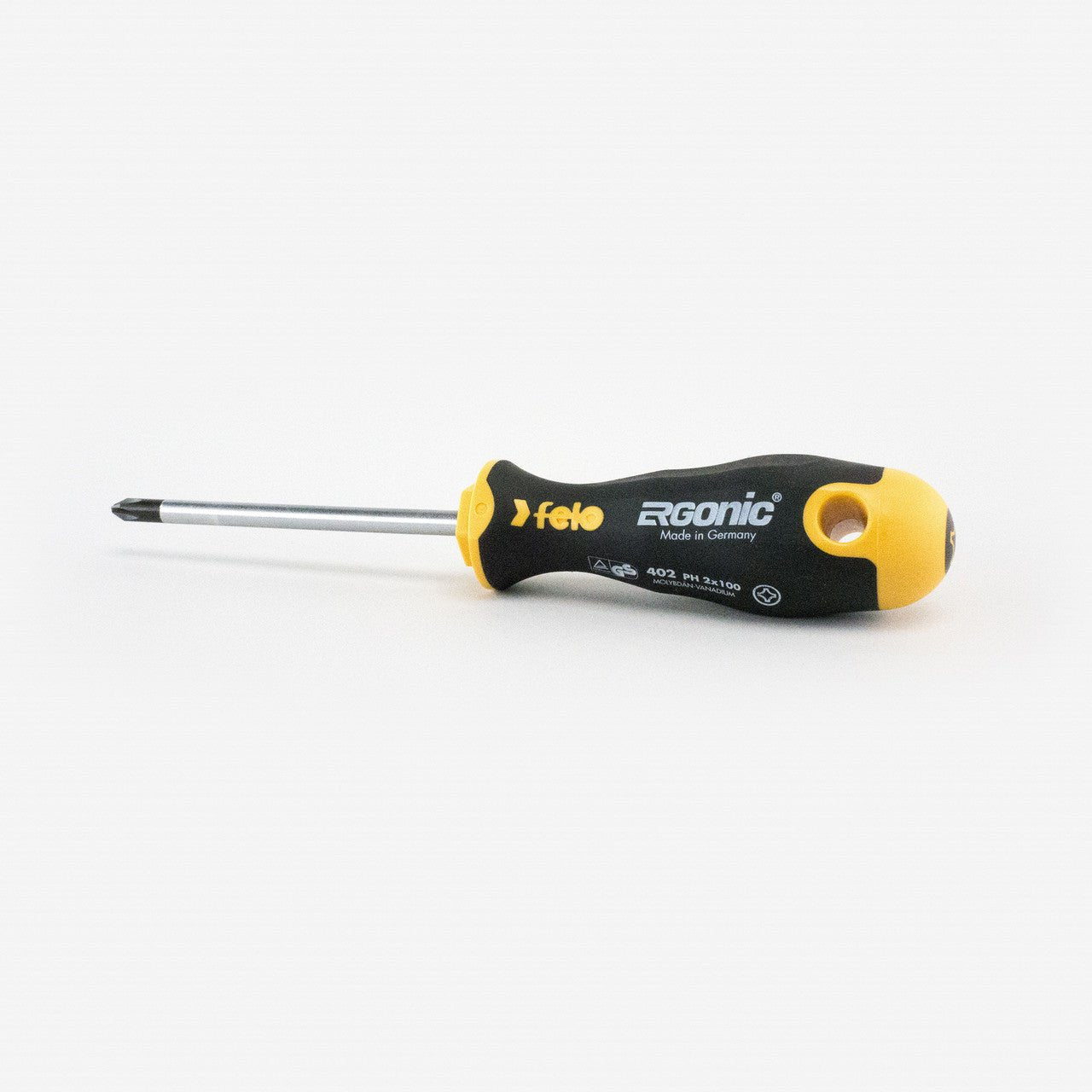 Felo Ergonic 2 x 100mm Phillips Screwdriver - F52805 - KC Tool
