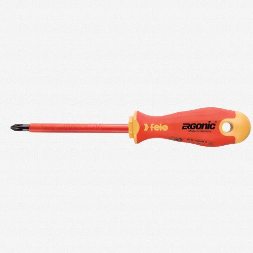 Felo Ergonic Insulated 2 x 100mm Phillips Screwdriver - F53155 - KC Tool