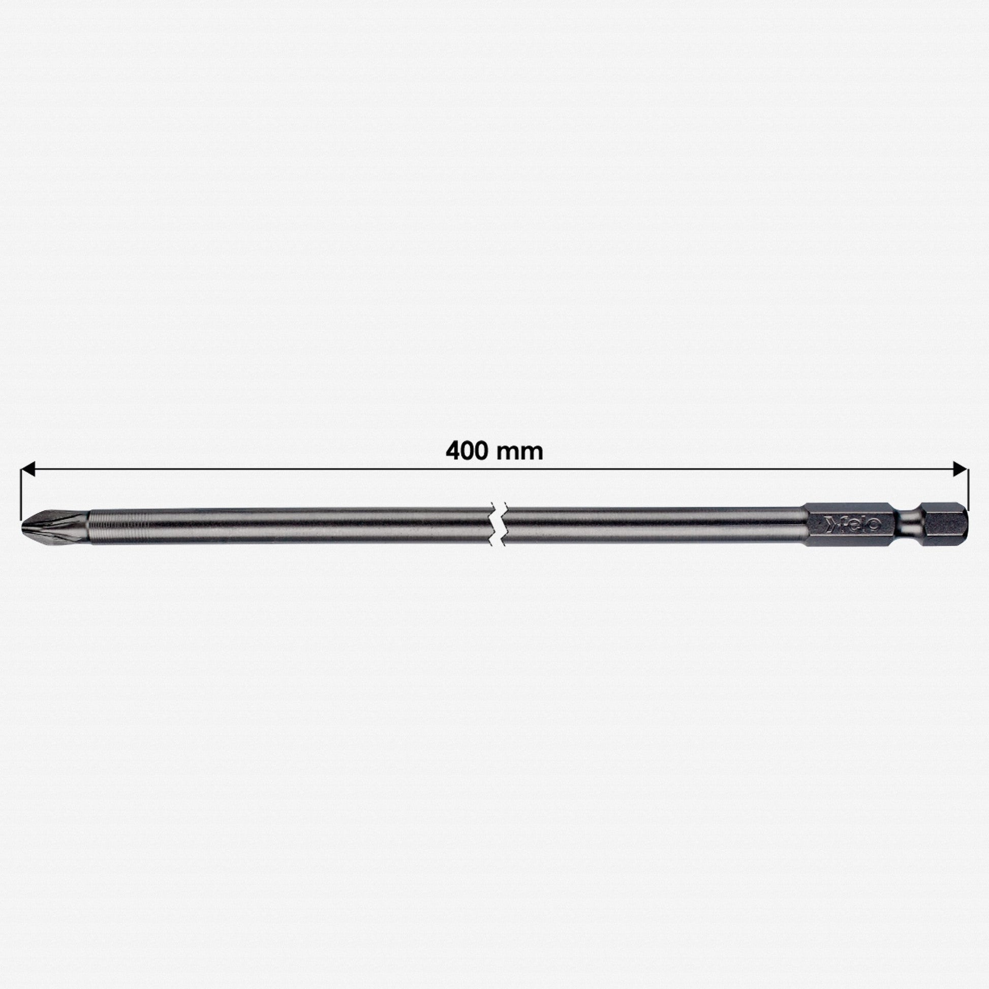 Felo Extra Long Pozidriv 2 Bit x 400 mm - F65841 - KC Tool