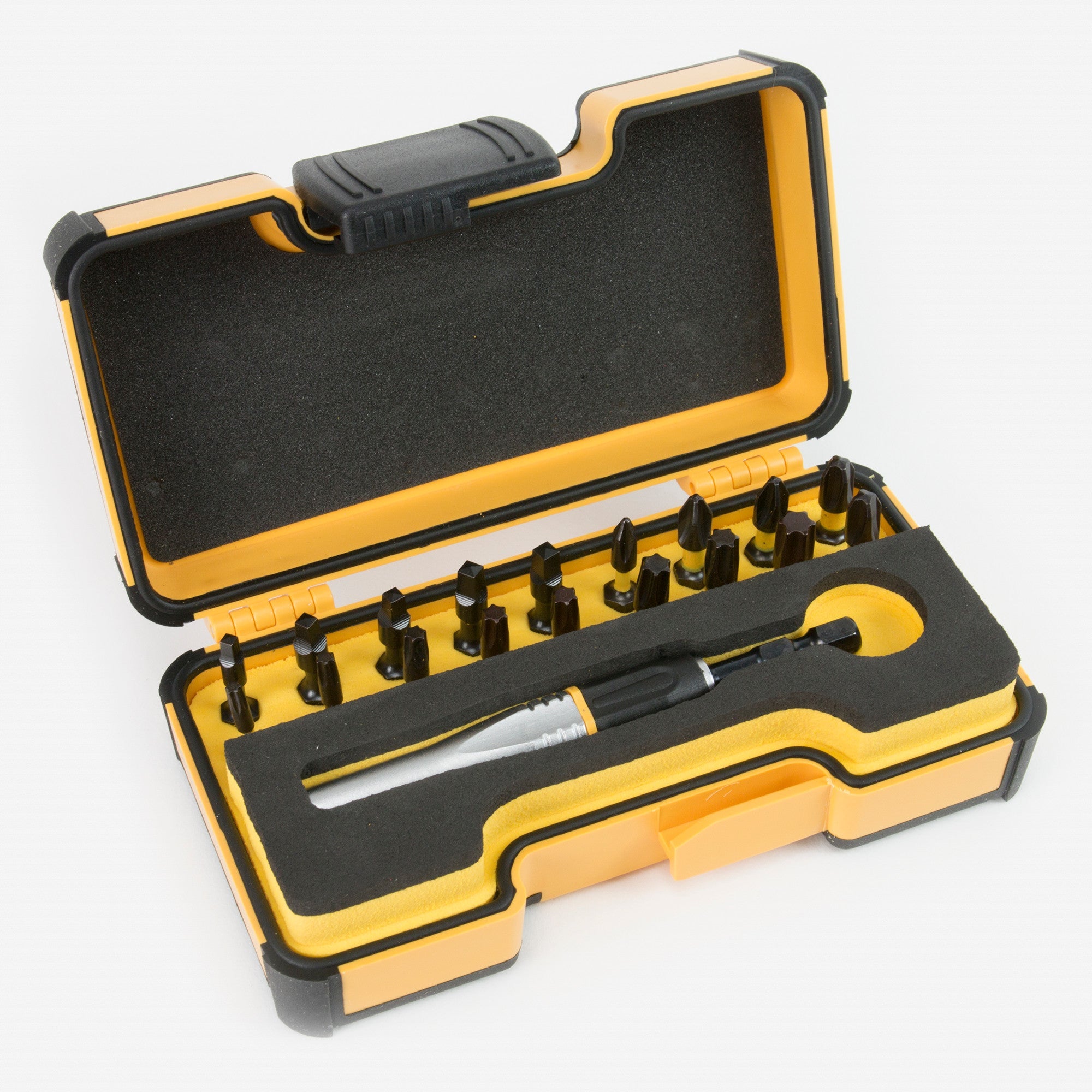 Felo Impact 19 SQ Bit Set in Box - PH/SQ/TX, 19 Pieces - F63599 - KC Tool