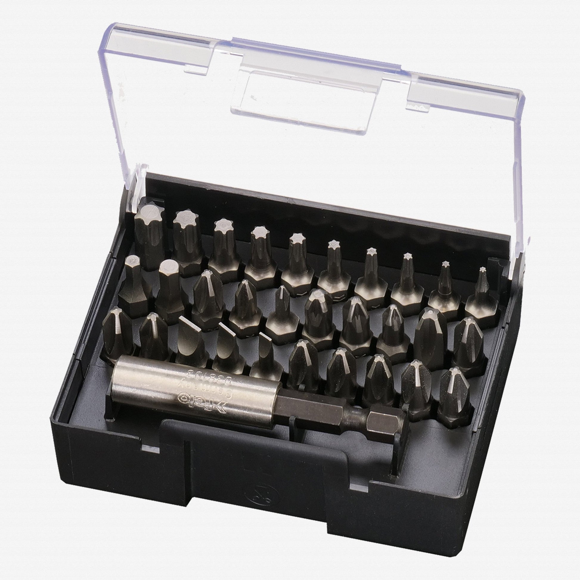 Felo Industrial Bit-Box with Belt Clip, 31 Pieces - F64417 - KC Tool