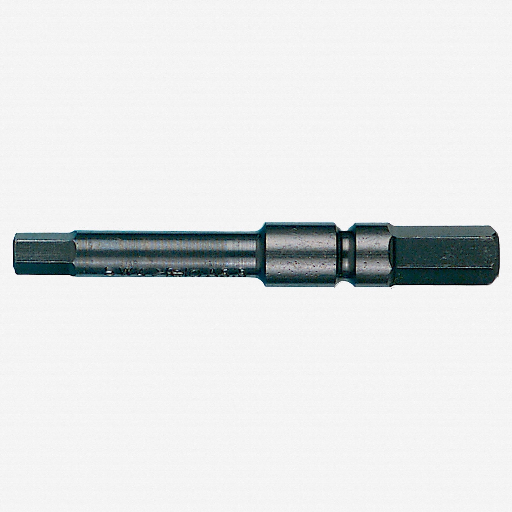 Felo Industrial Metric Hex Bit, 5.0 mm x 50 mm - 5.5 mm Hex Drive - F30037 - KC Tool