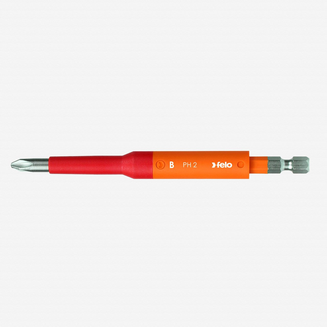 Felo Insulated Phillips VDE Safety Bit, 2 x 125mm - F64565 - KC Tool