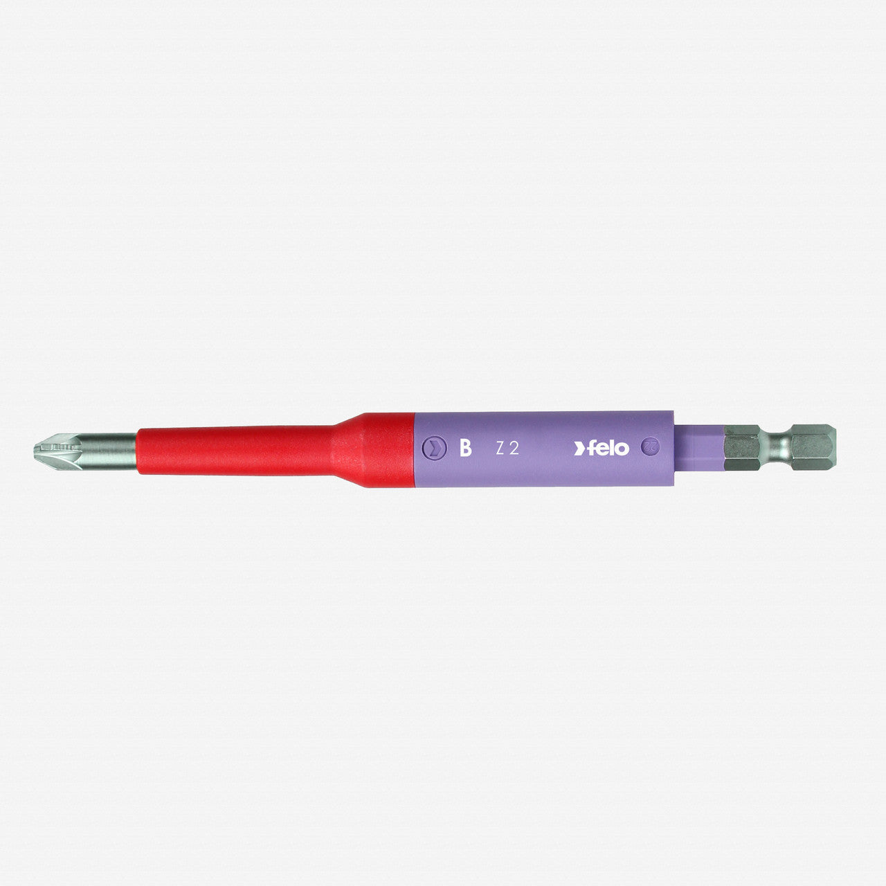 Felo Insulated Plus - Minus (PZ/SL) VDE Safety Bit, 2 x 125mm - F64573 - KC Tool