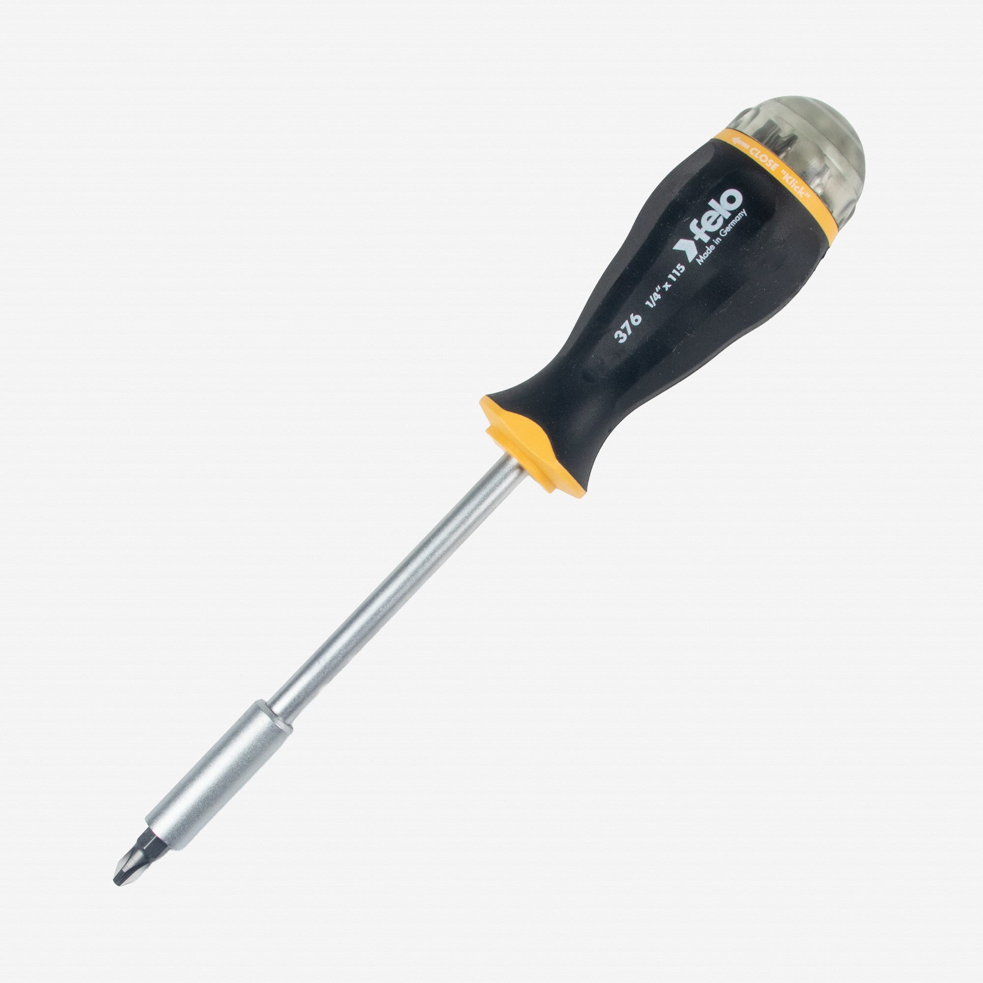 Felo Magazine Handle Bitholder, SL/PZ/PH/TORX®, 219 mm, 8 Pieces - F52569 - KC Tool