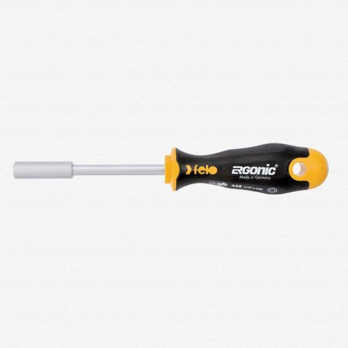 Felo Magnetic Ergonic 1/4" x 100mm Bit Holder Screwdriver - F53711 - KC Tool