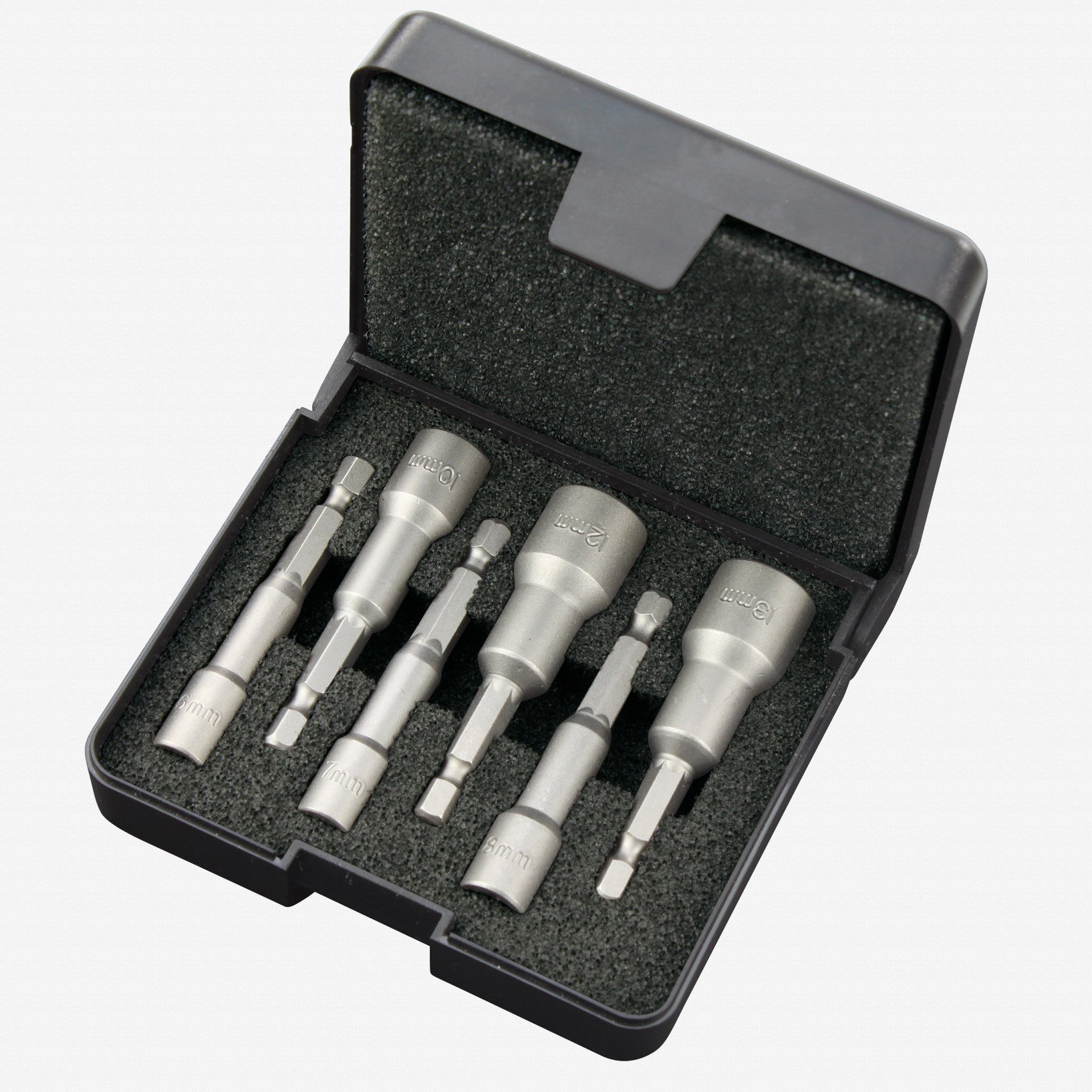 Felo Magnetic Metric Nutsetter Set, 1/4" Hex Drive, 6 Pieces - F63841 - KC Tool