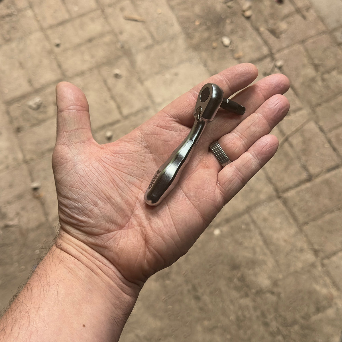 Felo Mini Ratchet 1/4" Hex - F61569 - KC Tool