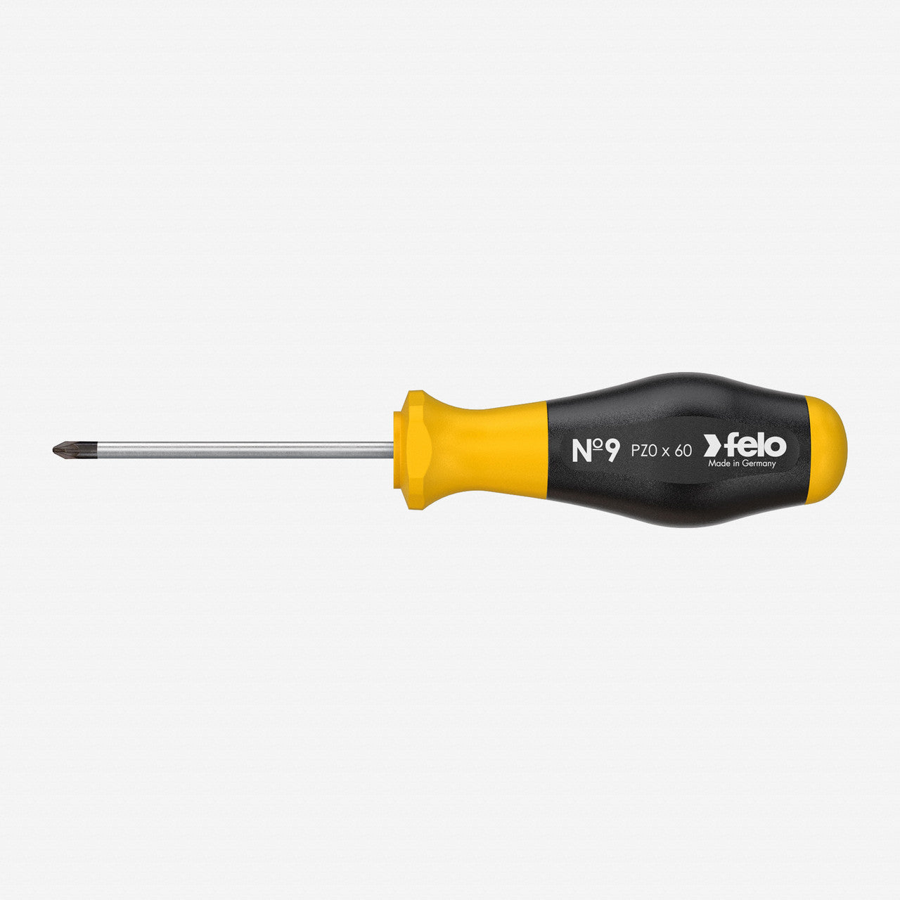 Felo No. 9 Pozidriv 0 x 60mm Screwdriver - F64709 - KC Tool