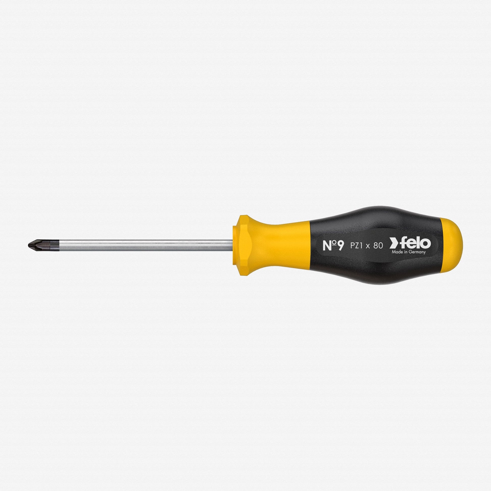 Felo No. 9 Pozidriv 1 x 80mm Screwdriver - F51503 - KC Tool