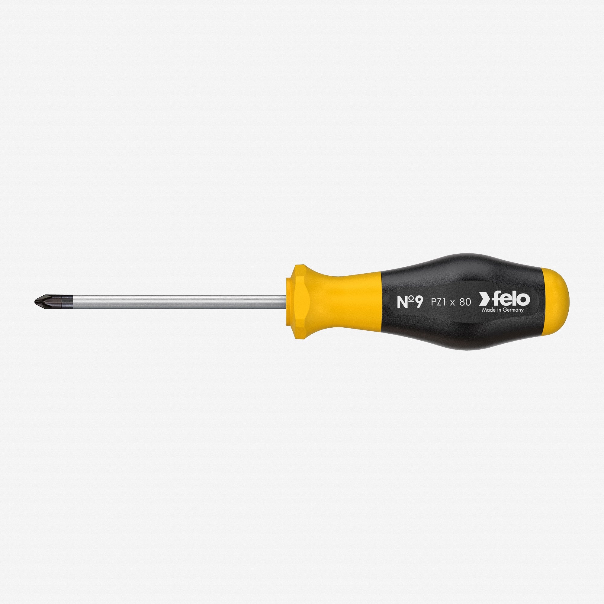 Felo No. 9 Pozidriv 1 x 80mm Screwdriver - F51503 - KC Tool