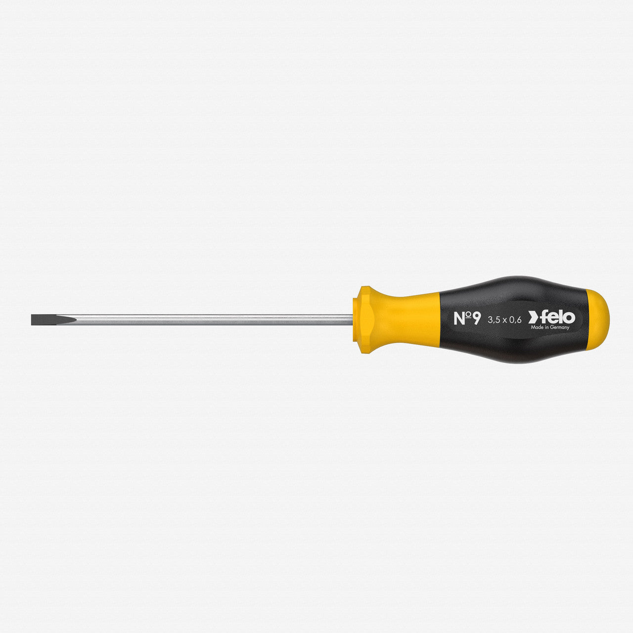 Felo No. 9 Slotted 3.5 x 100mm Screwdriver - F51485 - KC Tool