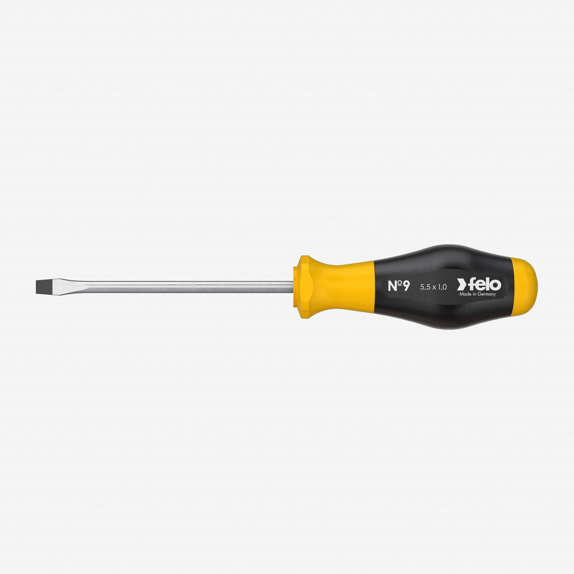 Felo No. 9 Slotted 5.5 x 125mm Screwdriver - F51489 - KC Tool