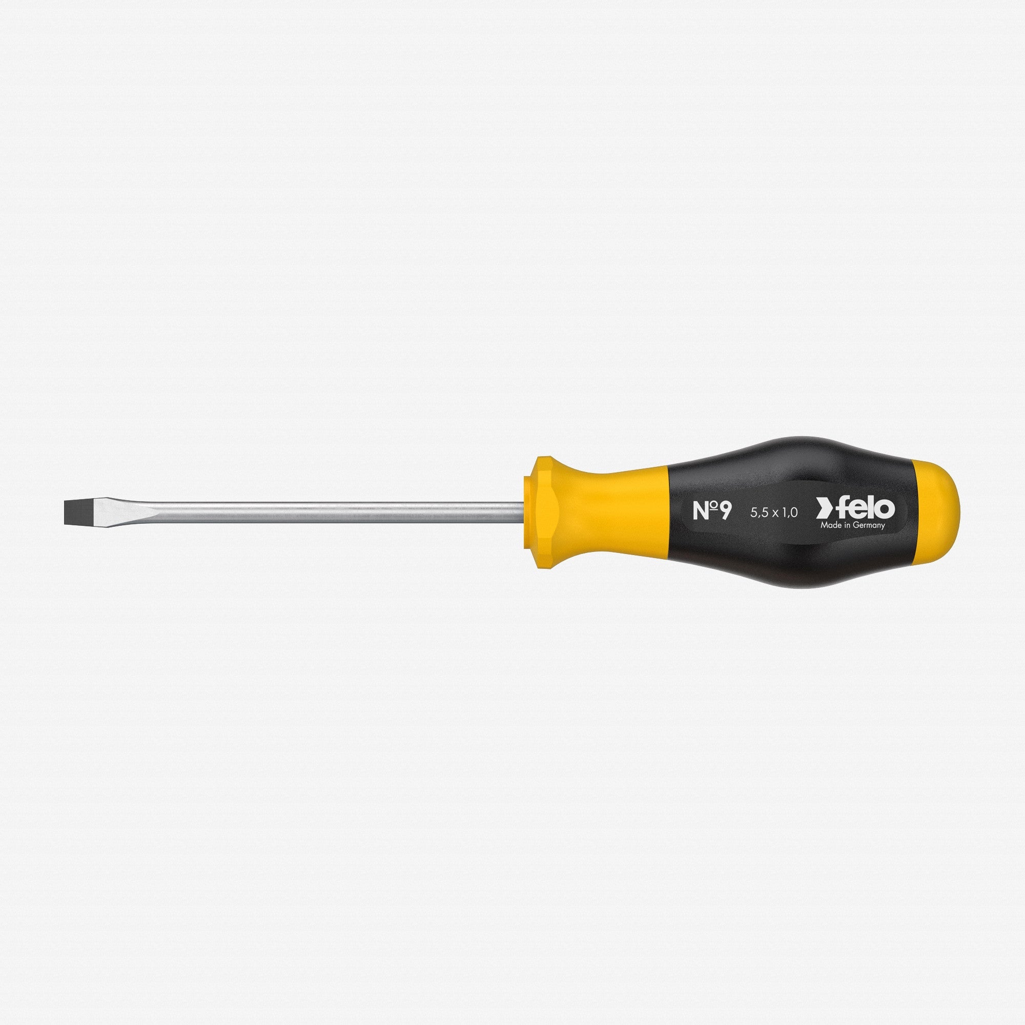 Felo No. 9 Slotted 5.5 x 125mm Screwdriver - F51489 - KC Tool