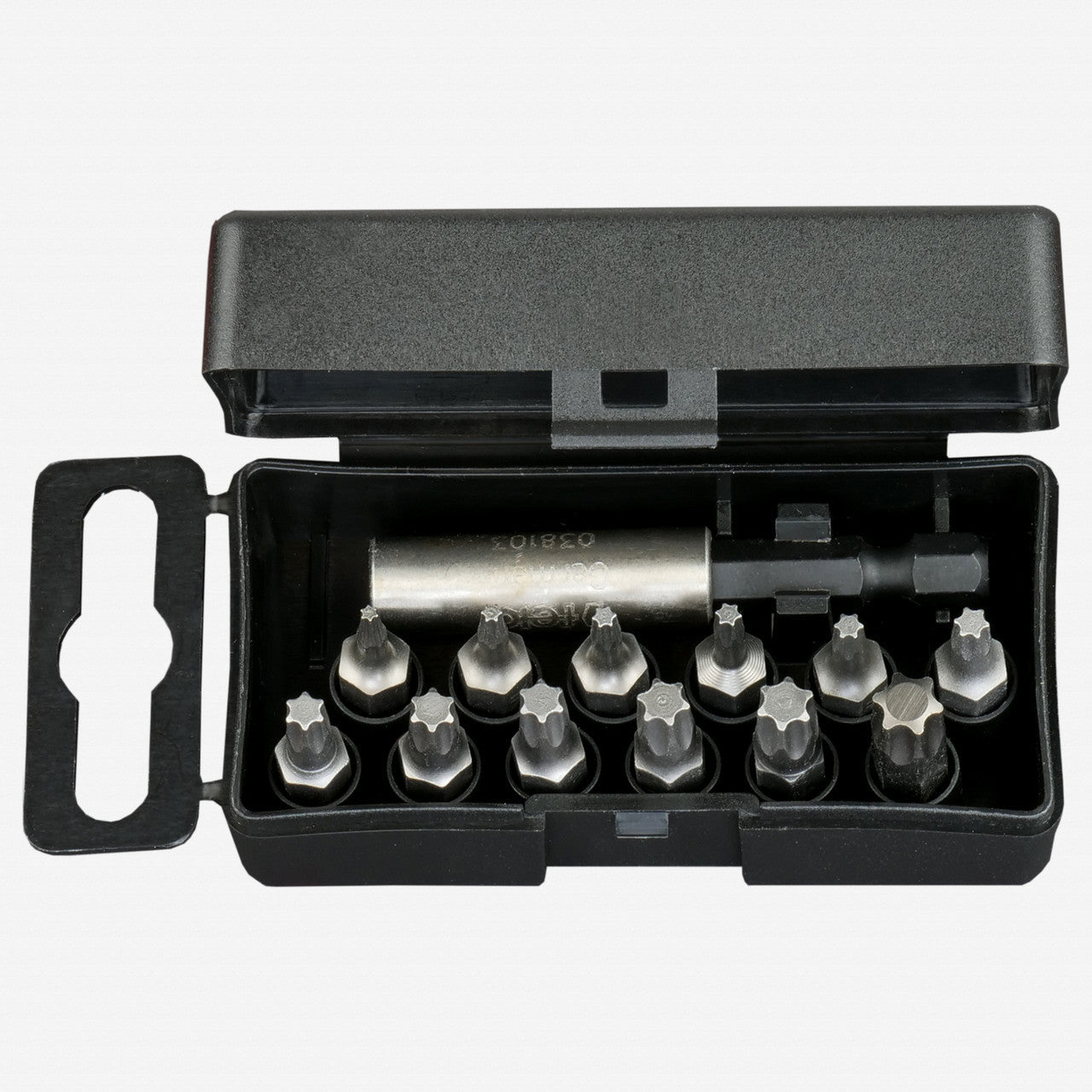 Felo Profi Bit Box 13 Torx Bits x 25 mm + Bitholder - F31409 - KC Tool