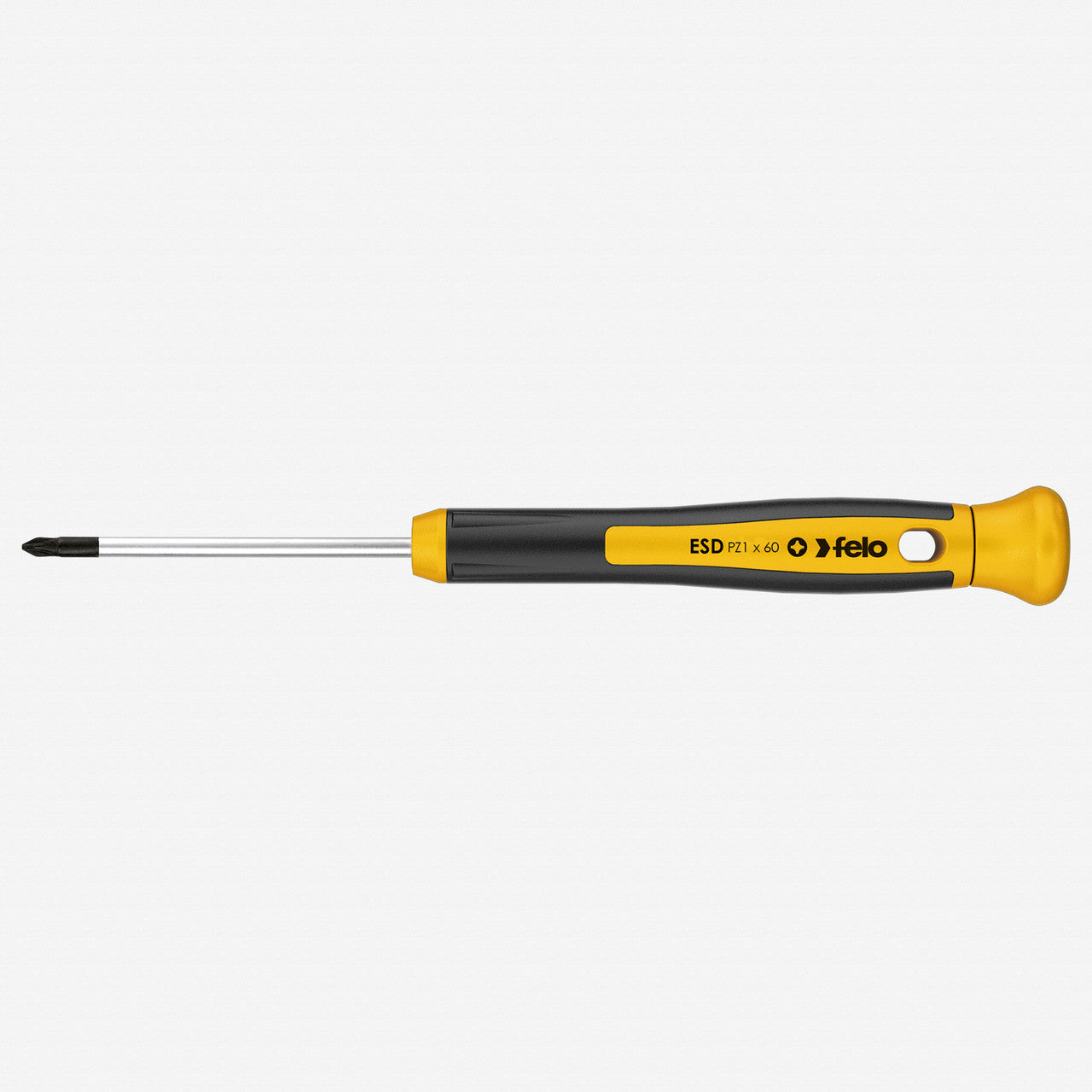 Felo PZ 1 x 60 mm ESD Precision Pozidriv Screwdriver - F64603 - KC Tool