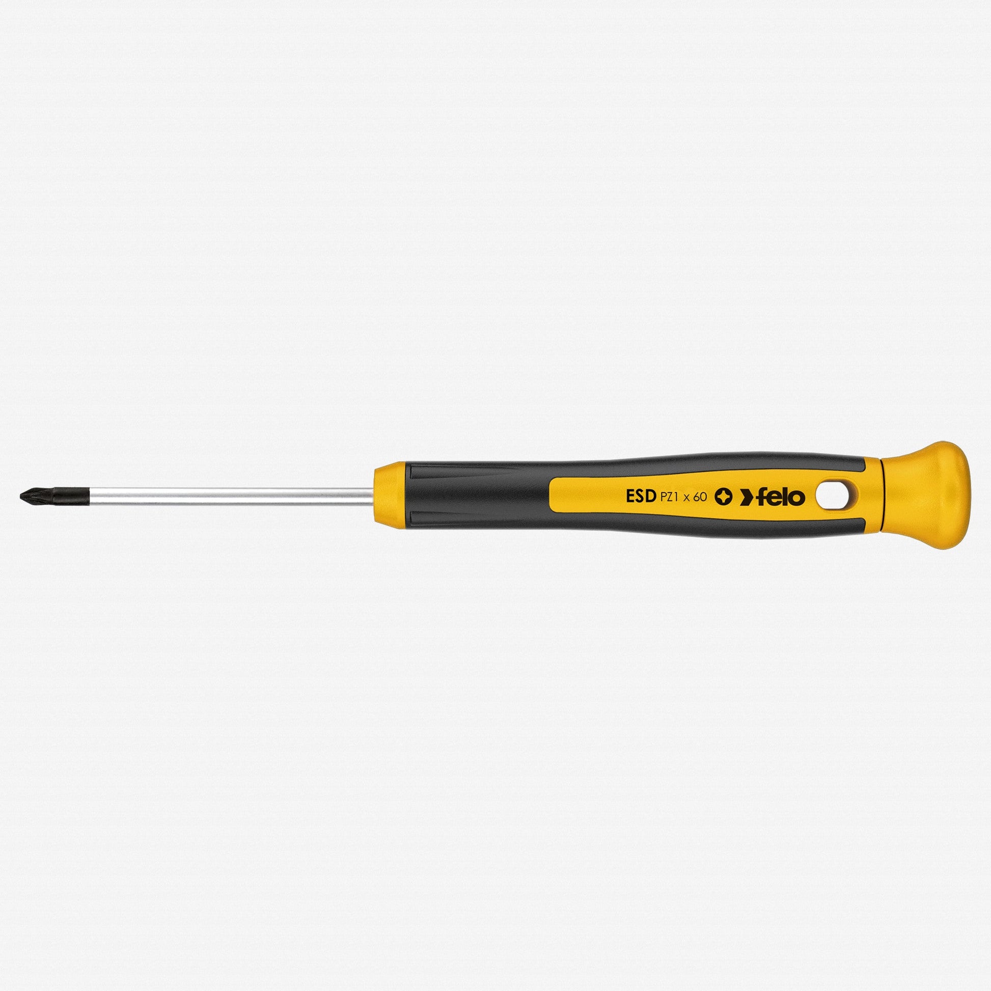 Felo PZ 1 x 60 mm ESD Precision Pozidriv Screwdriver - F64603 - KC Tool