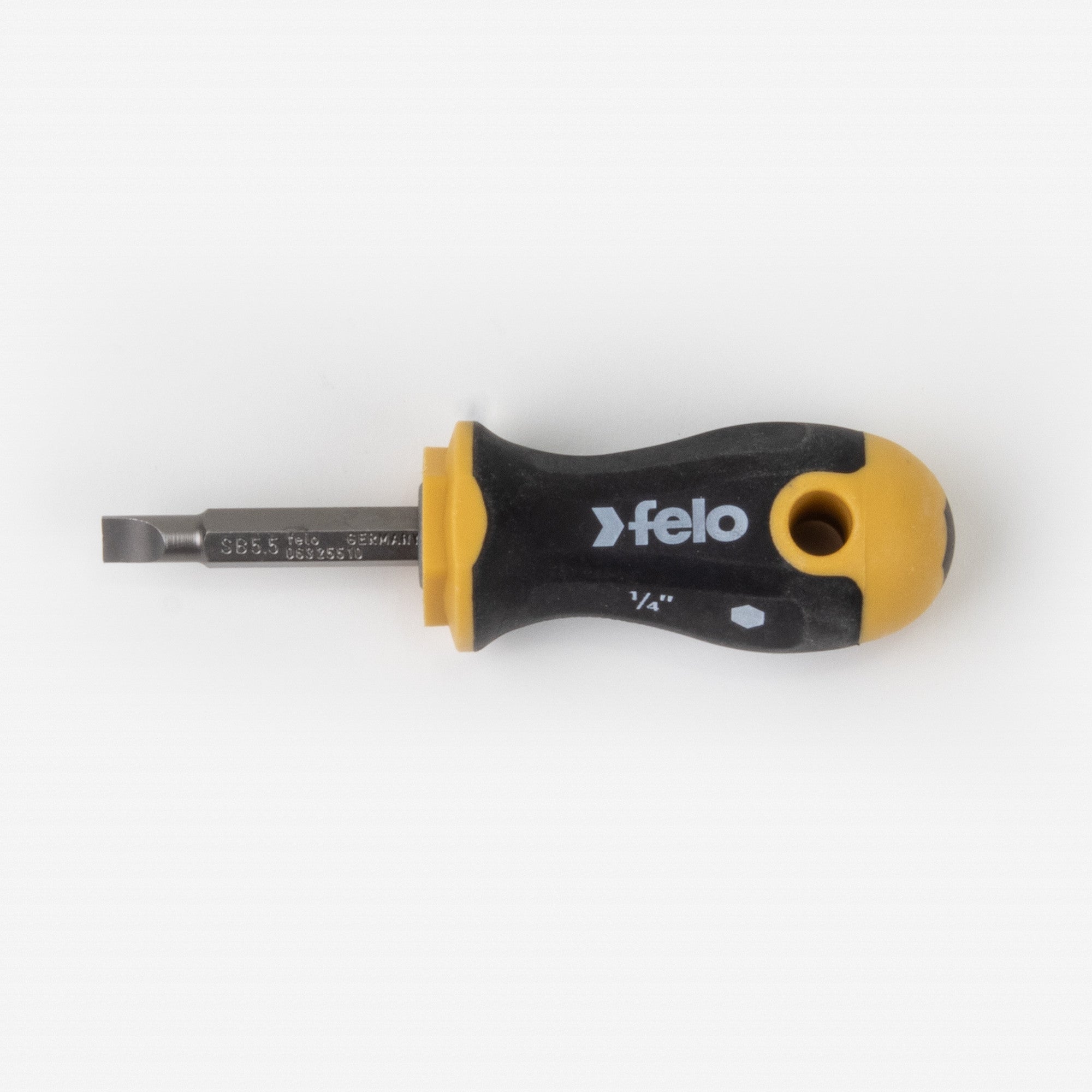 Felo Reversible Blade Screwdriver - 5.5mm Slotted and 2 Phillips - F31068 - KC Tool