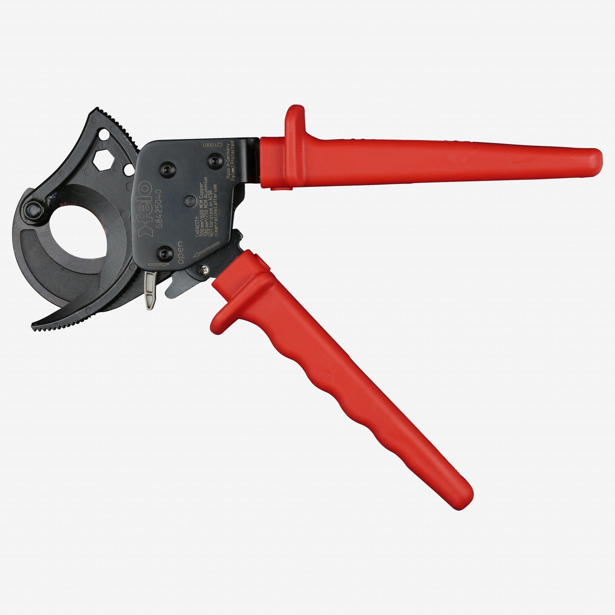 Felo SH Ratcheting Cable Cutter, 260 mm - F64817 - KC Tool