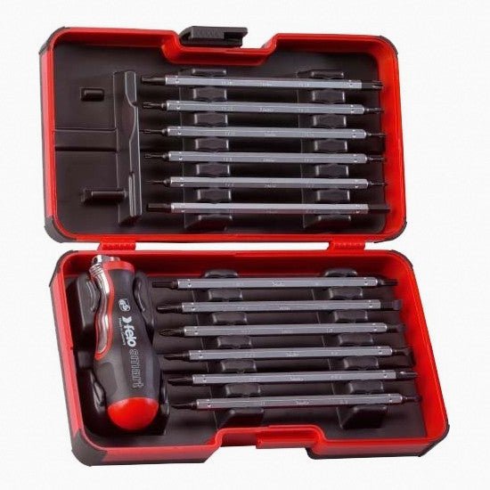 Felo Smart 13 Piece Blade Set - PH/PZ/Hex/Torx - F60413 - KC Tool