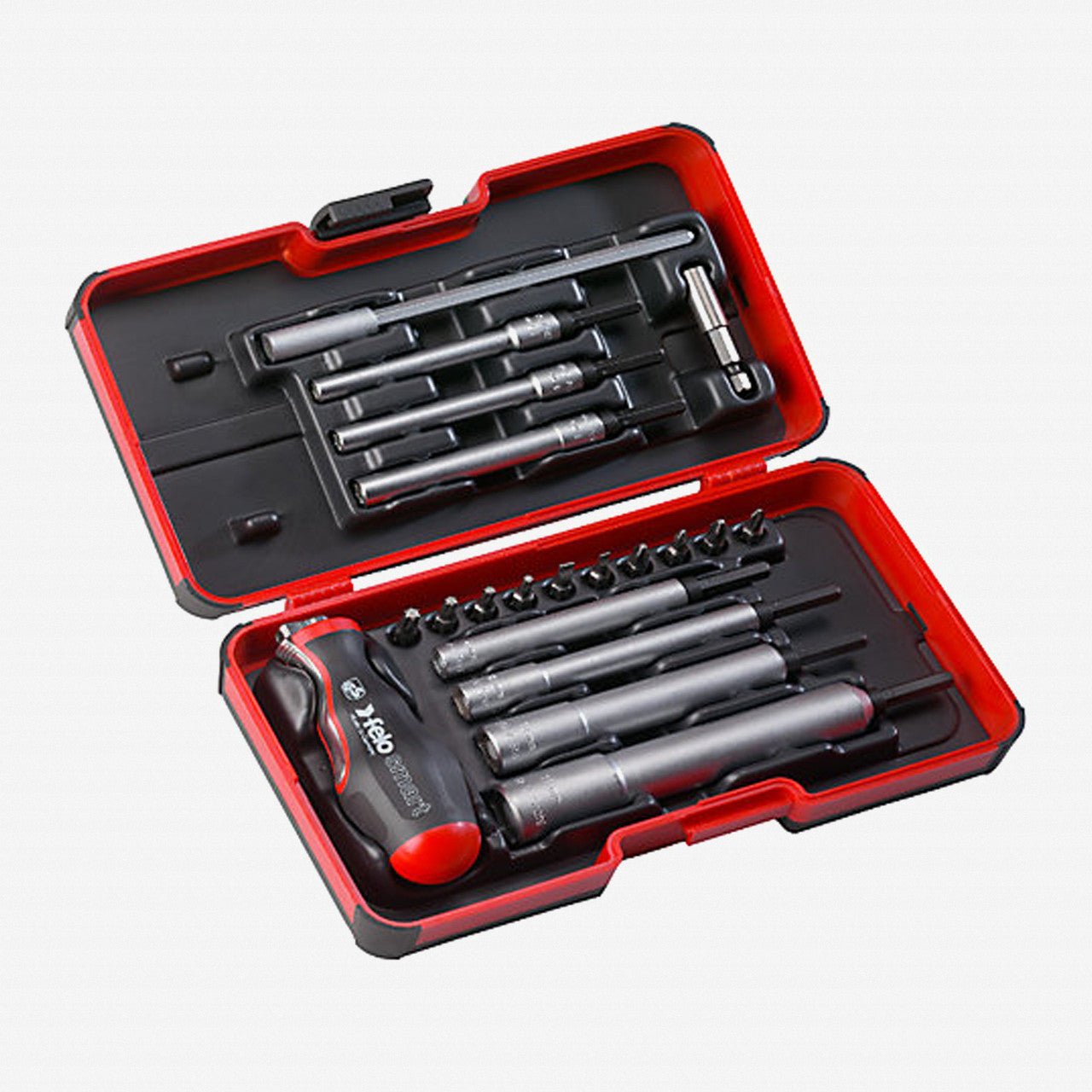 Felo Smart Engineer 20 Piece M - Tec Nut Driver and Bit Set - PH/PZ/Hex/Torx - F60421 - KC Tool