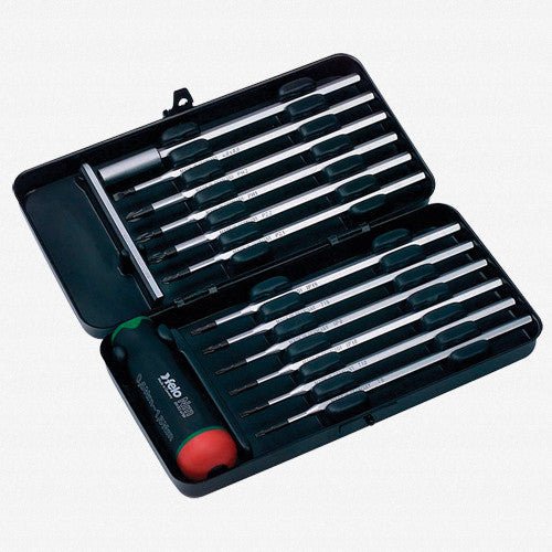 Felo TORX® and TORX PLUS® Torque Limiting Screwdriver Set, 0.6 - 1.5 Nm, 14 Pieces - F65659 - KC Tool