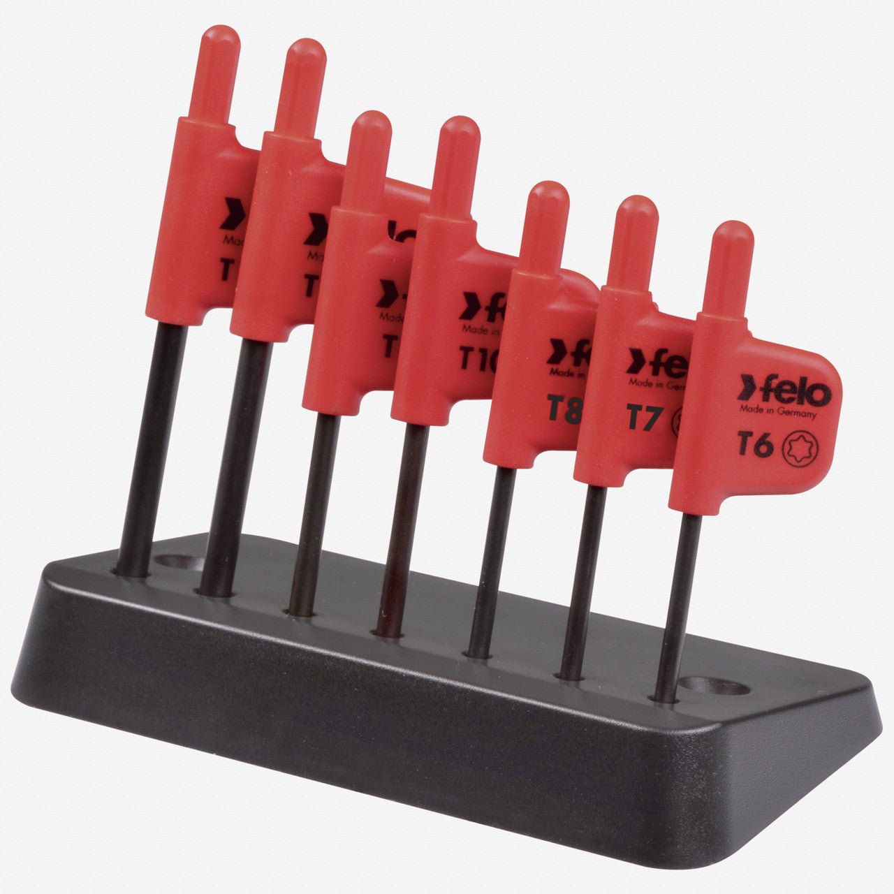 Felo Torx Flagdriver Set, T 6 - T 20, 7 Pieces - F60393 - KC Tool
