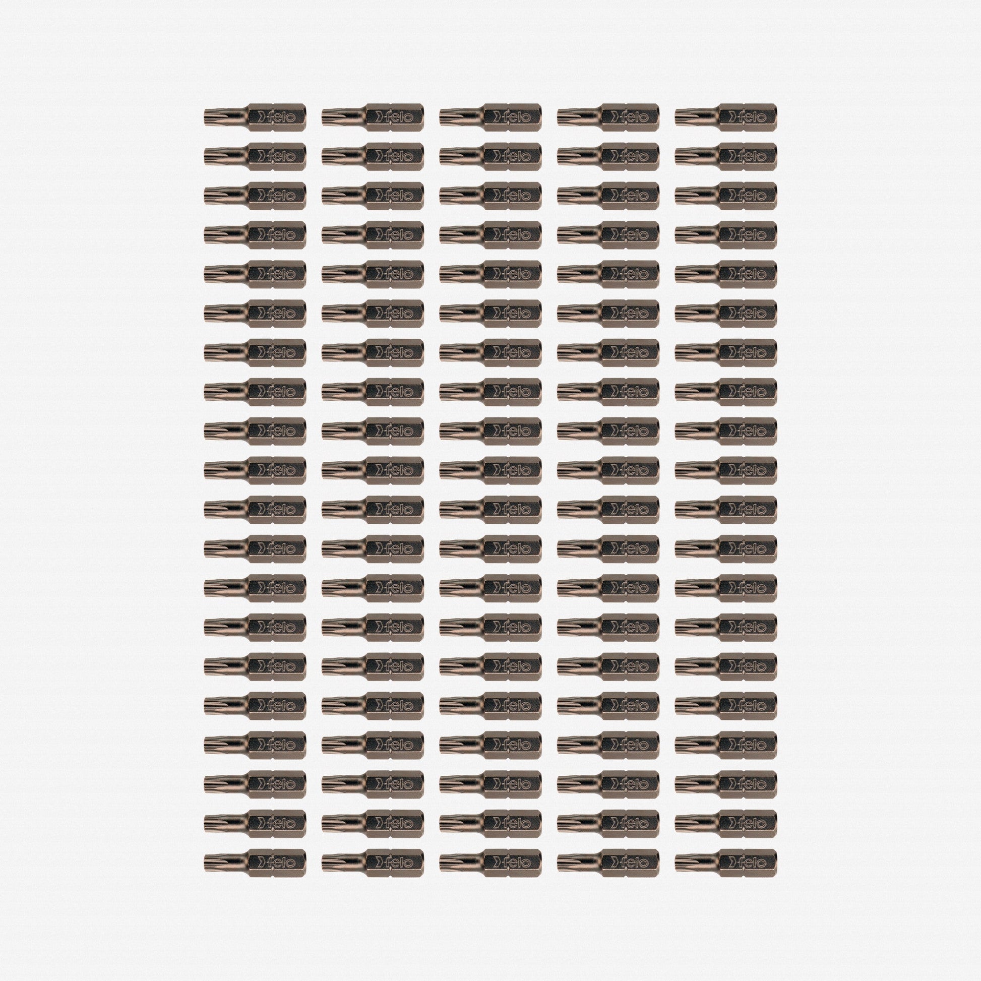 Felo TORX® T 40 x 25 mm Bit, 100 Pieces Bulk Pack - F31571 - KC Tool