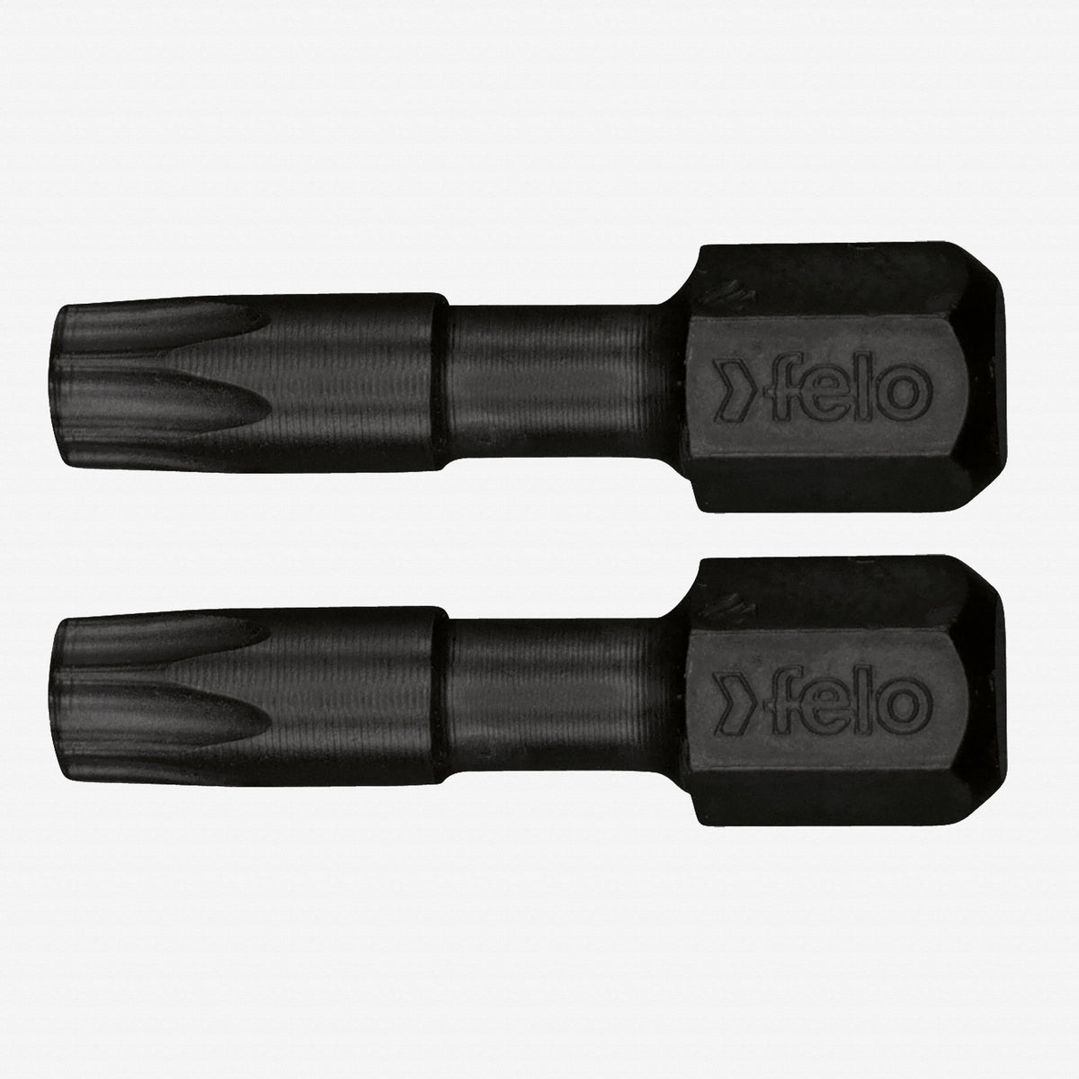 Felo TORX® T40 x 25 mm Impact Bit - 2 Pieces, Carded - F63017 - KC Tool