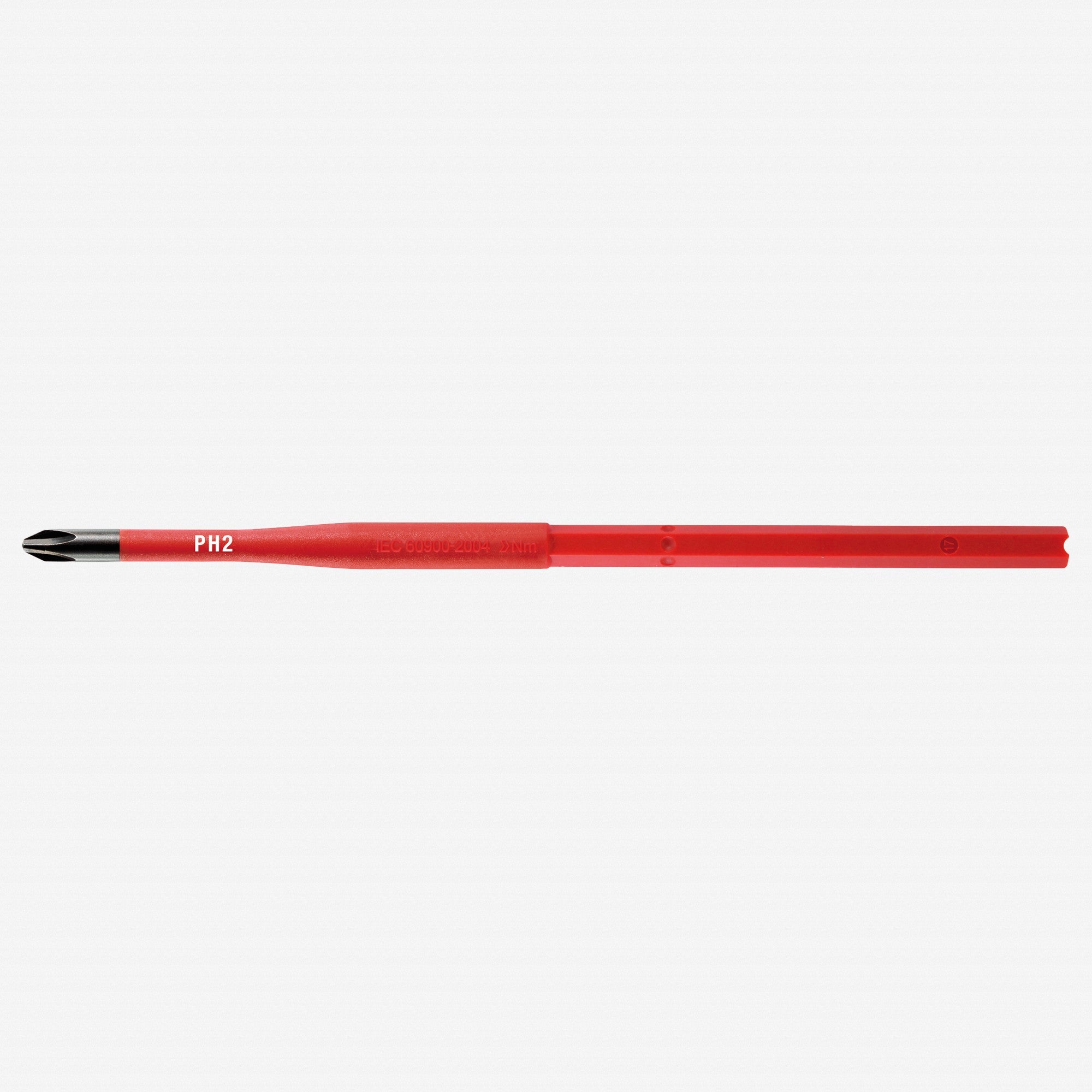 Felo VDE Insulated Slim Blade for Torque Limiting Handle, Phillips PH 2 x 170 mm - F63875 - KC Tool