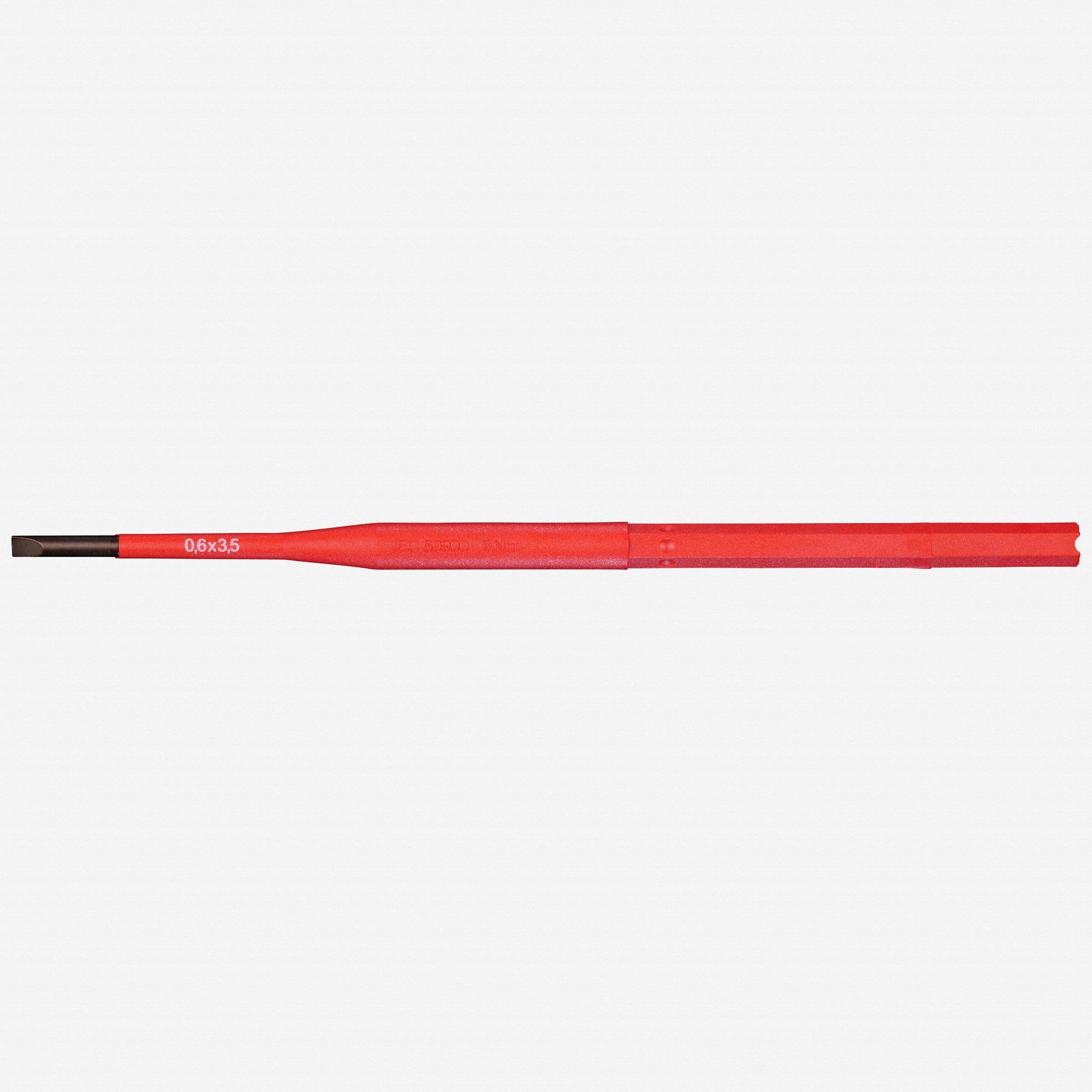 Felo VDE Insulated Slim Blade for Torque Limiting Handle, Slotted SL 5.5 x 1.0 x 170 mm - F63867 - KC Tool