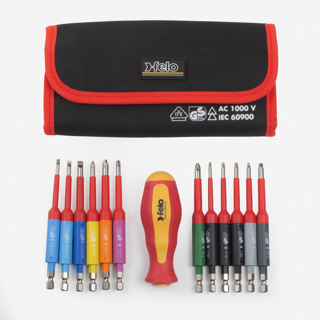 Felo VDE Safety Bit Set - Advanced One - KCTA1 - KC Tool