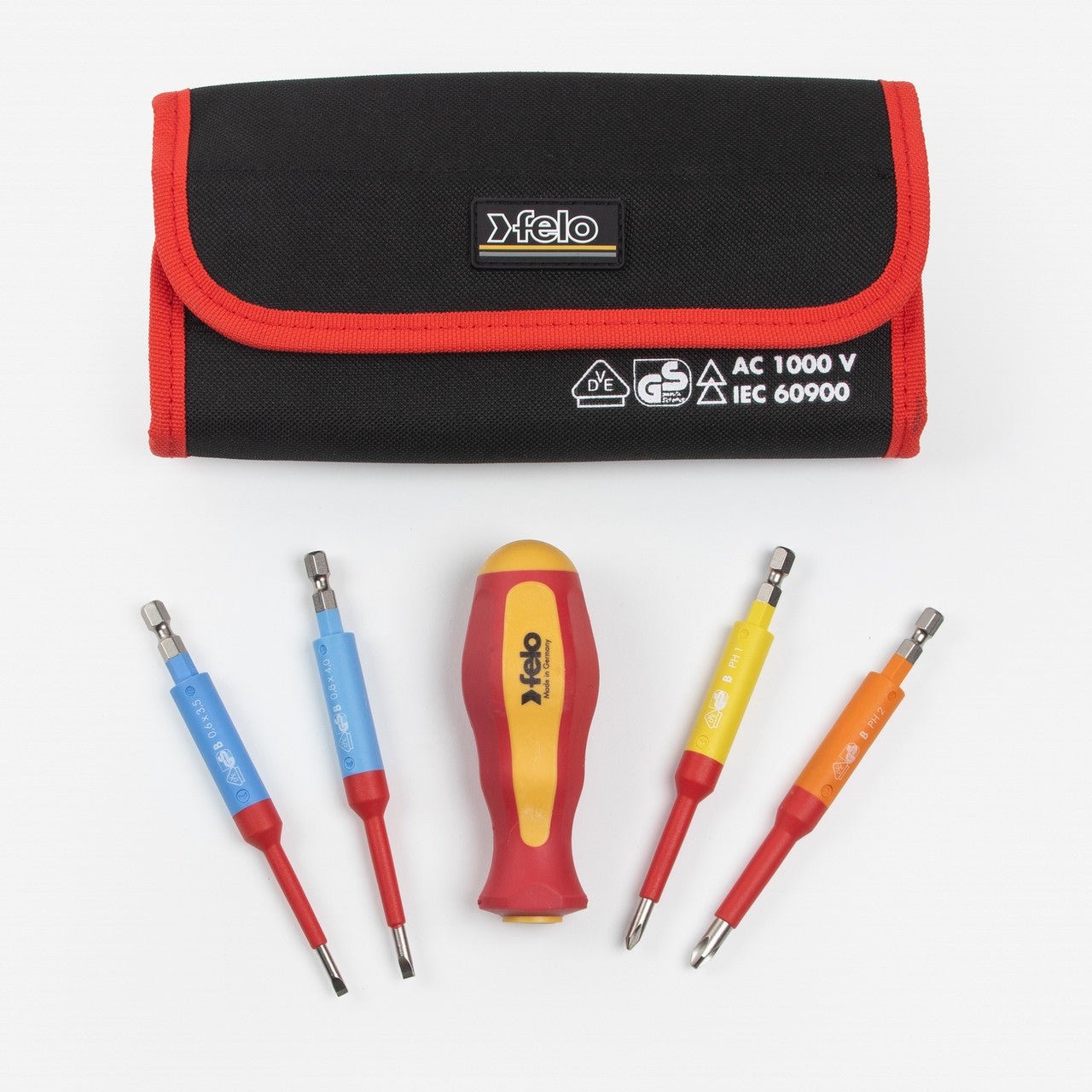 Felo VDE Safety Bit Set - Fundamental One - KCTF1 - KC Tool