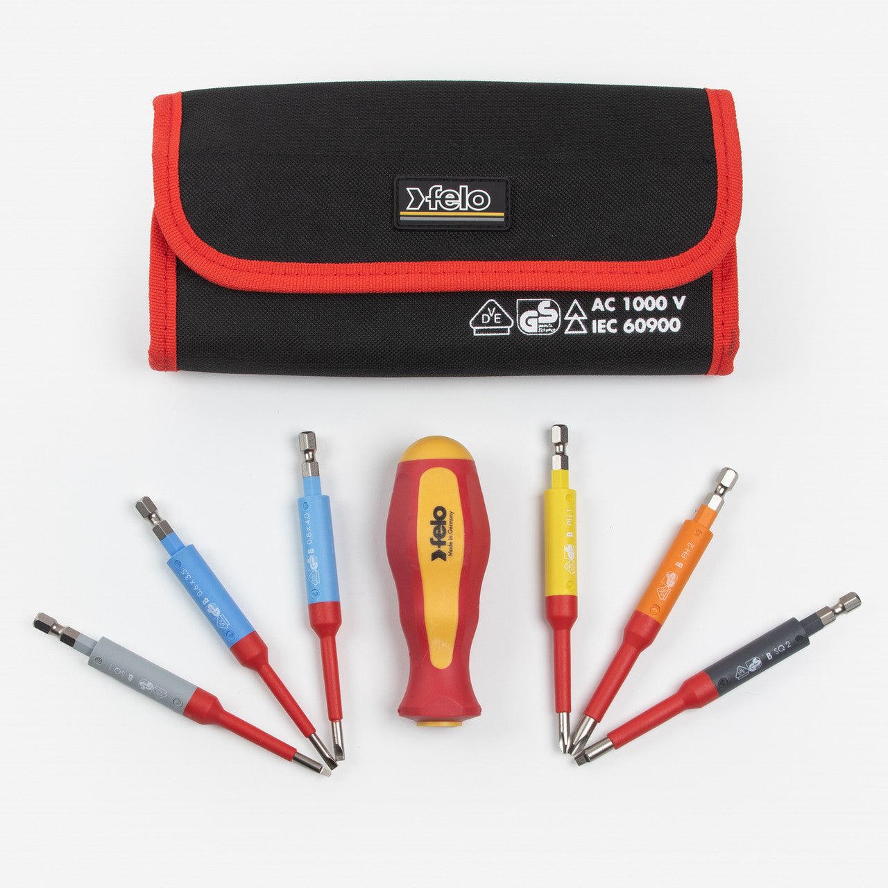 Felo VDE Safety Bit Set - Fundamental Two - KCTF2 - KC Tool