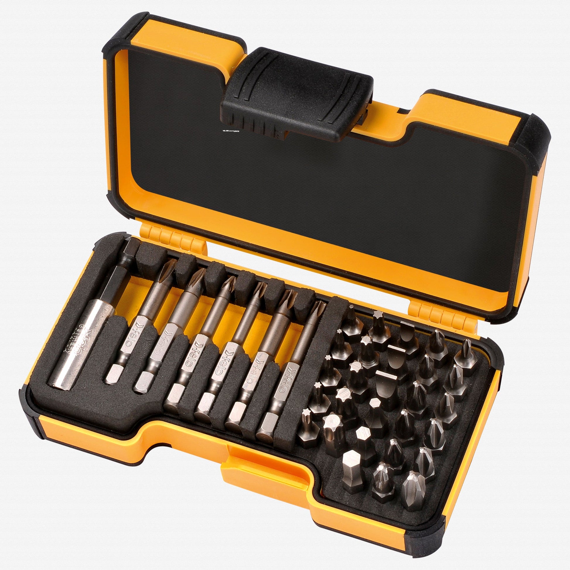 Felo XS-Strongbox Bits 35 with Bitholder, 35 Pieces - F61567 - KC Tool