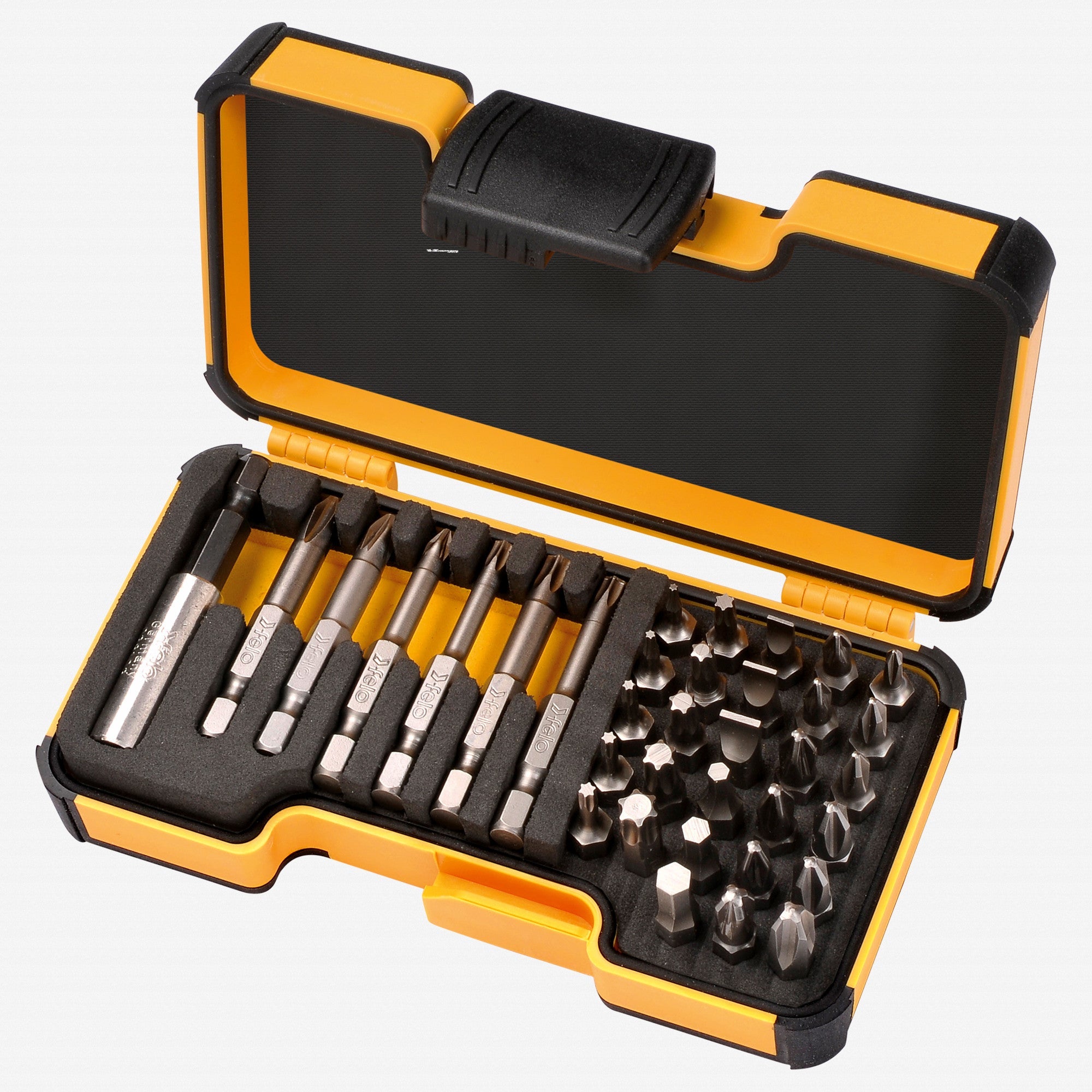 Felo XS-Strongbox Bits 35 with Bitholder, 35 Pieces - F61567 - KC Tool