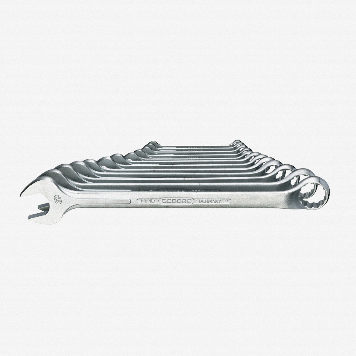 Gedore 1 B - 012 Combination spanner set 12 pcs 10 - 32 mm - GR6012170 - KC Tool