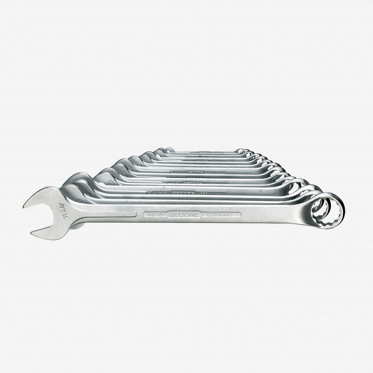 Gedore 1 B - 014 A Combination spanner set 14 pcs 5/16 - 1.1/4" - GR6013650 - KC Tool