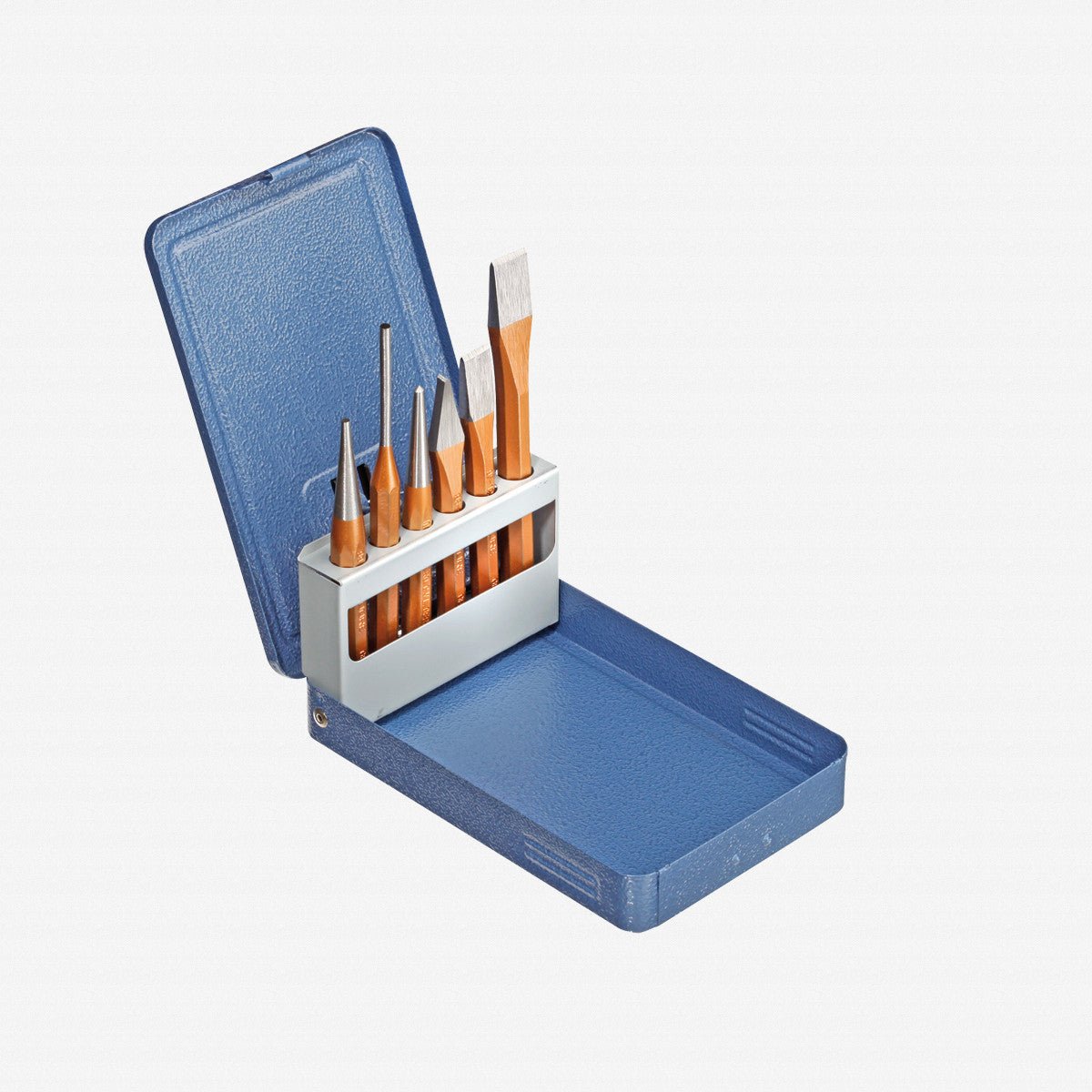 Gedore 106 D Chisel and punch set 6 pcs in metal case - GR8725710 - KC Tool