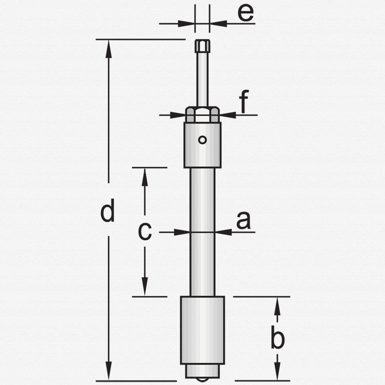 Gedore 1.06/HSP1 Hydraulic pressure spindle 10 t - GR8116100 - KC Tool