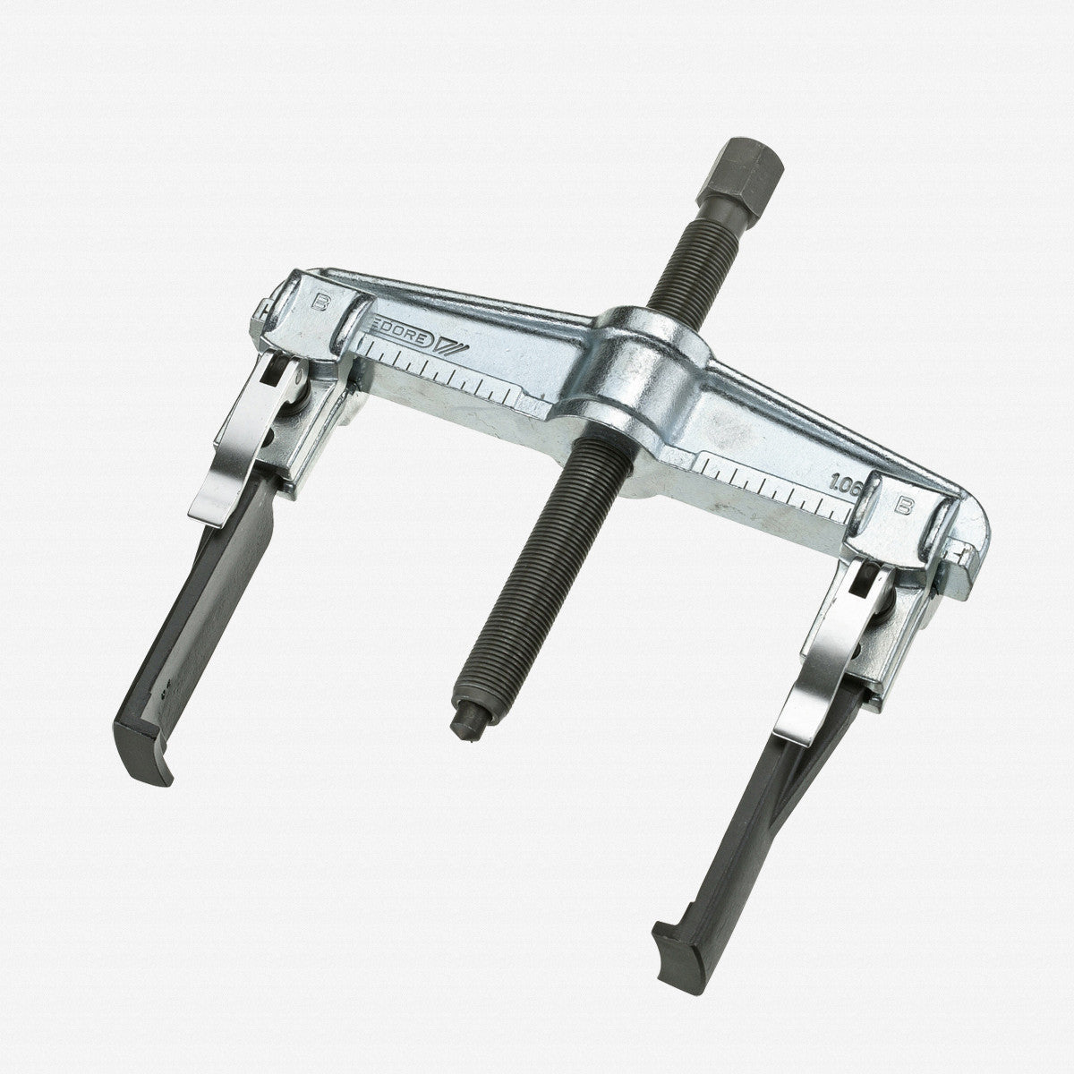Gedore 1.06/S2A-E Quick-release puller, 2-arm pattern, with slim legs 200x150 mm - GR2015730 - KC Tool