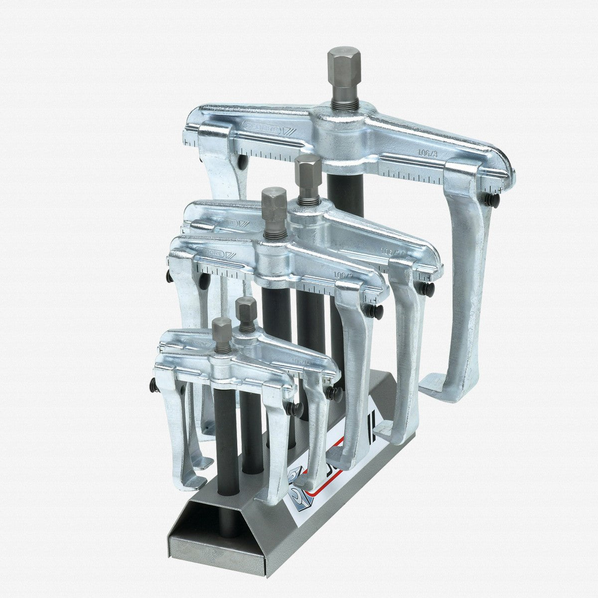 Gedore 1.06/ST1 - B Puller set with display stand 1.06/11 - B - 1.06/31 - B - GR2004569 - KC Tool